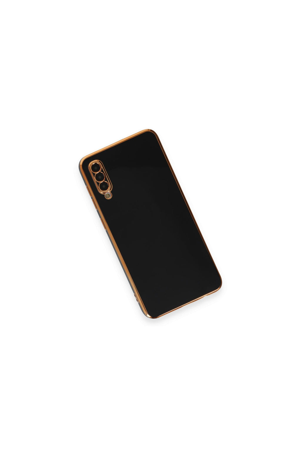 Samsung Galaxy A50 Uyumlu Kılıf Volet Silikon - Siyah