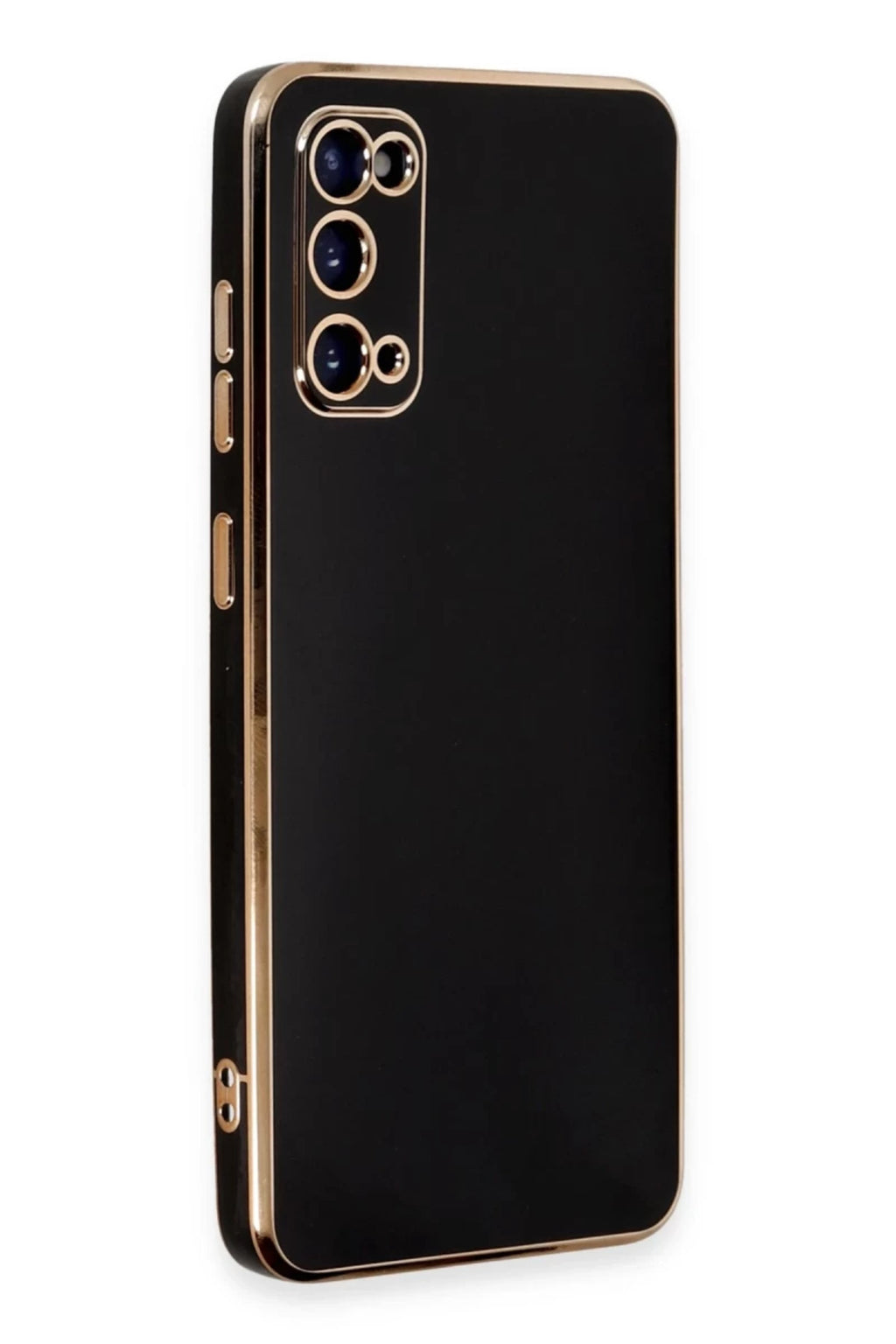 Samsung Galaxy S20 Uyumlu Kılıf Volet Silikon - Siyah