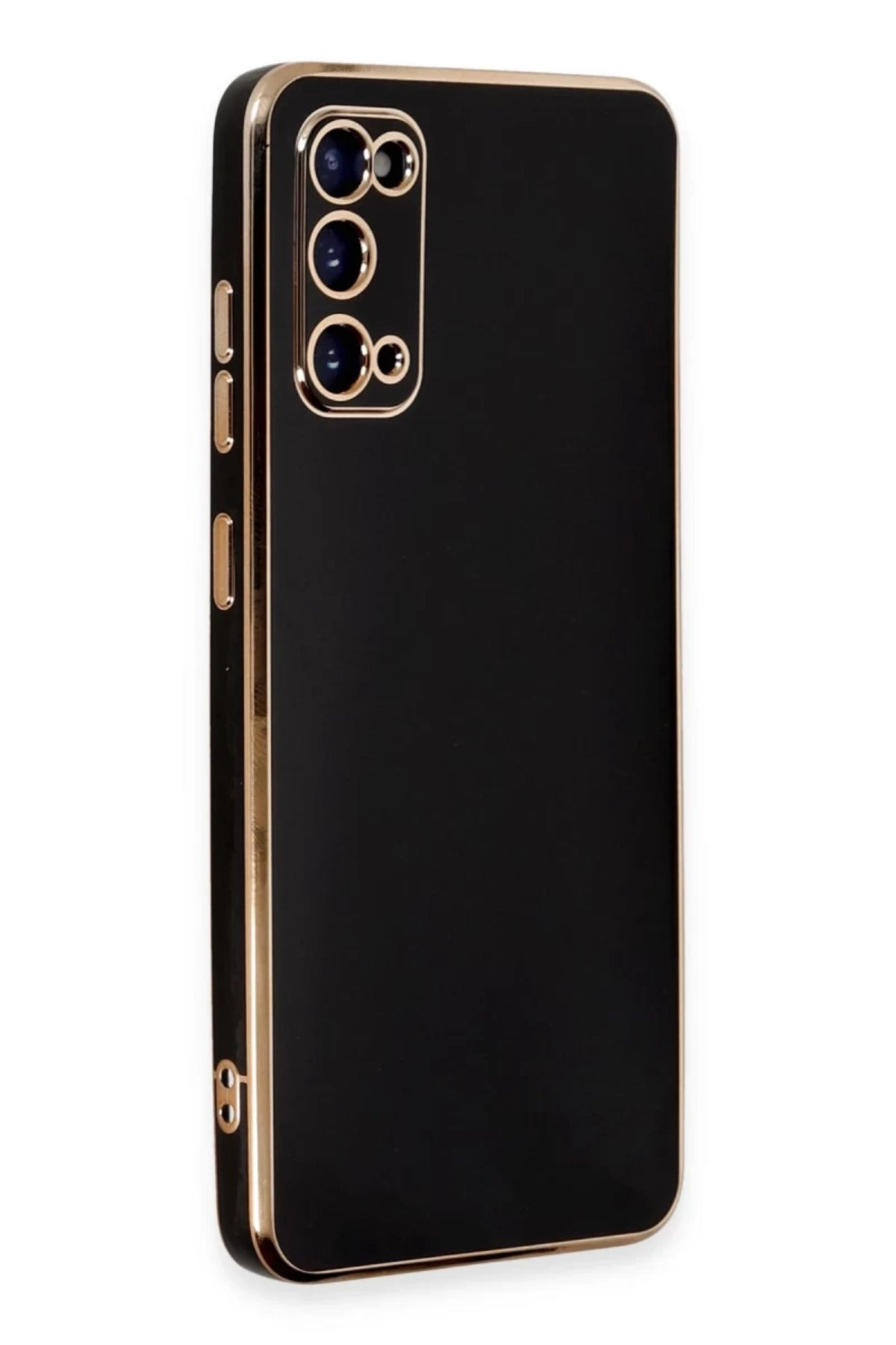 Samsung Galaxy S20 Uyumlu Kılıf Volet Silikon - Siyah