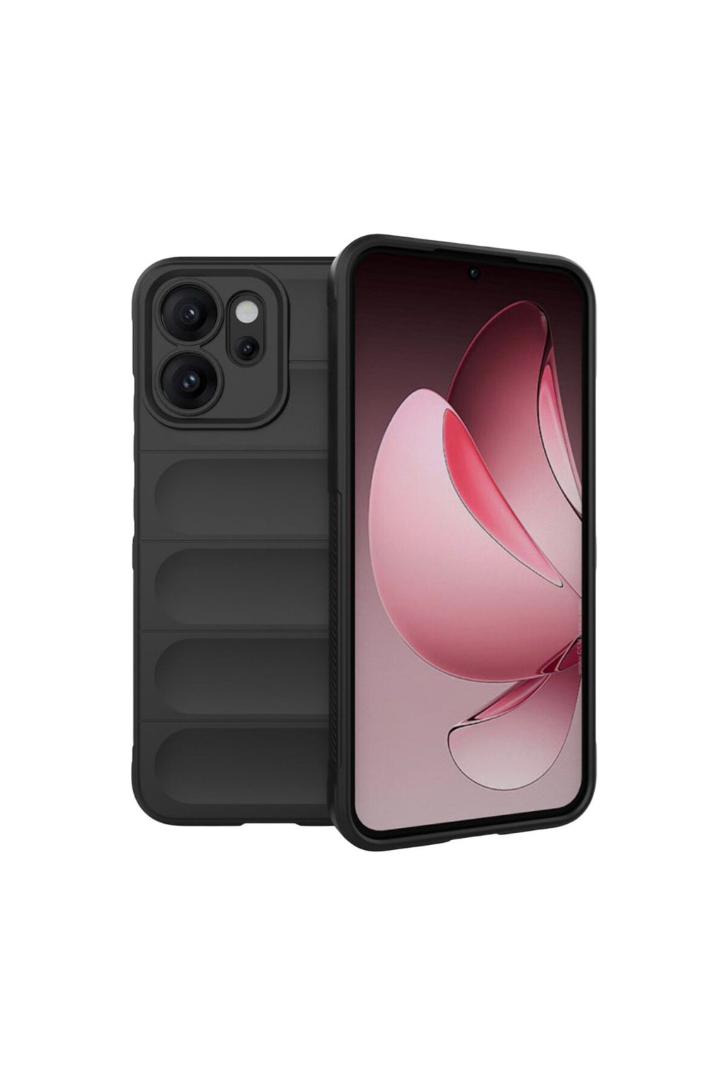 Oppo Reno 14F Uyumlu Optimum Silikon - Siyah