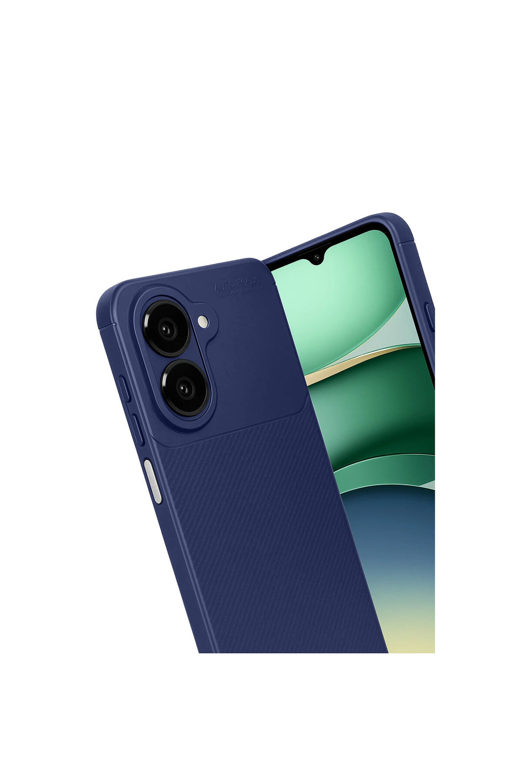 Samsung Galaxy A07 4G Uyumlu Auto Focus Karbon Kapak - Lacivert
