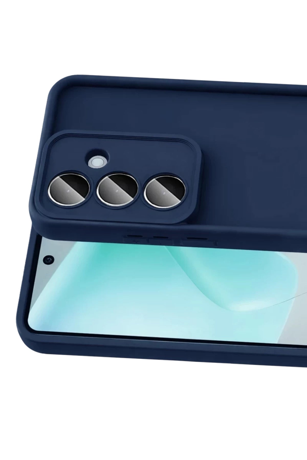 Samsung Galaxy A57 5G Uyumlu Viera Silikon - Lacivert