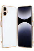 Samsung Galaxy A06 Uyumlu Kılıf Volet Silikon - Beyaz