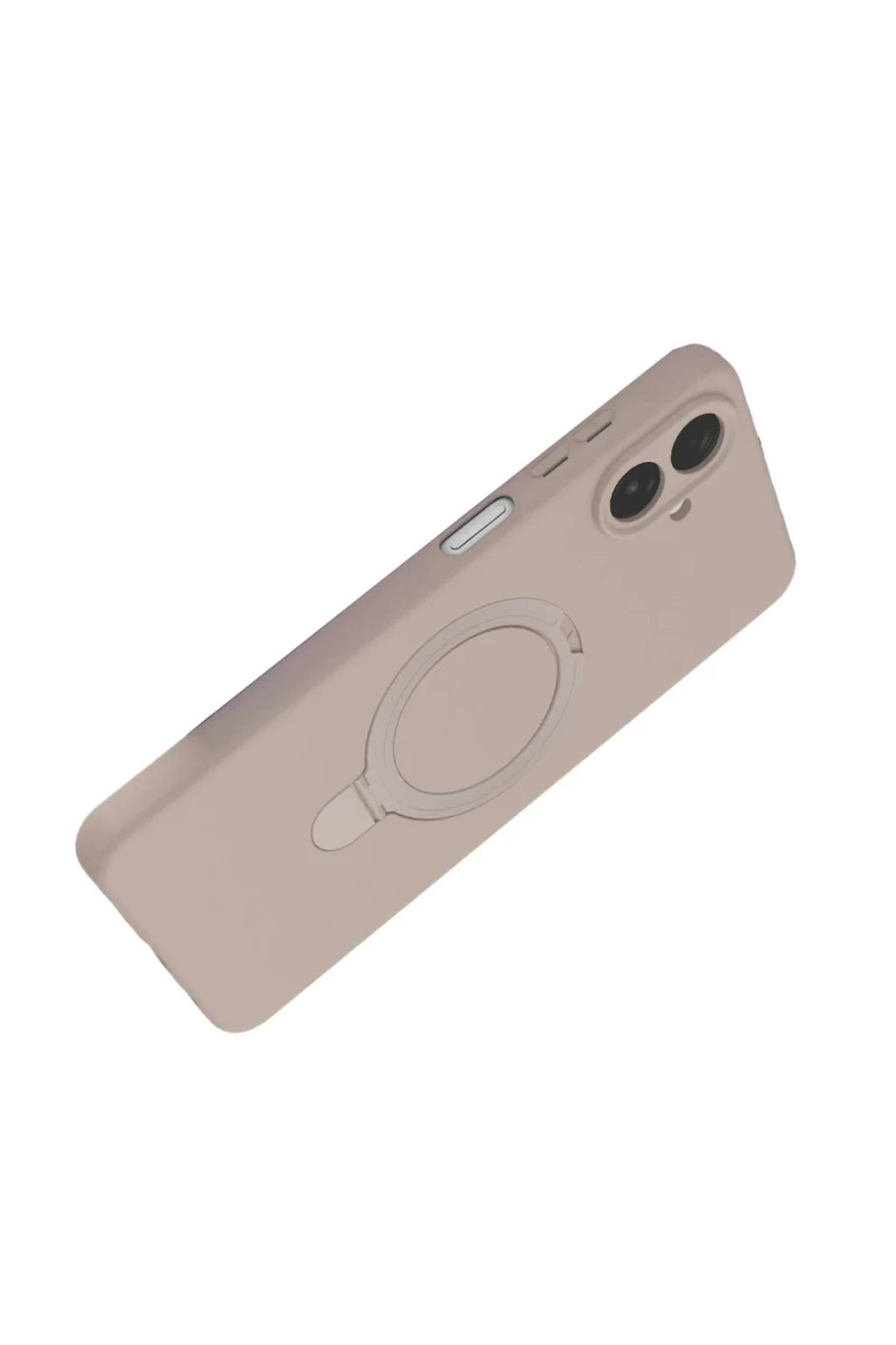 Samsung Galaxy A07 4G Uyumlu Regal Magsafe Standlı Kapak - Çöl Titanyum