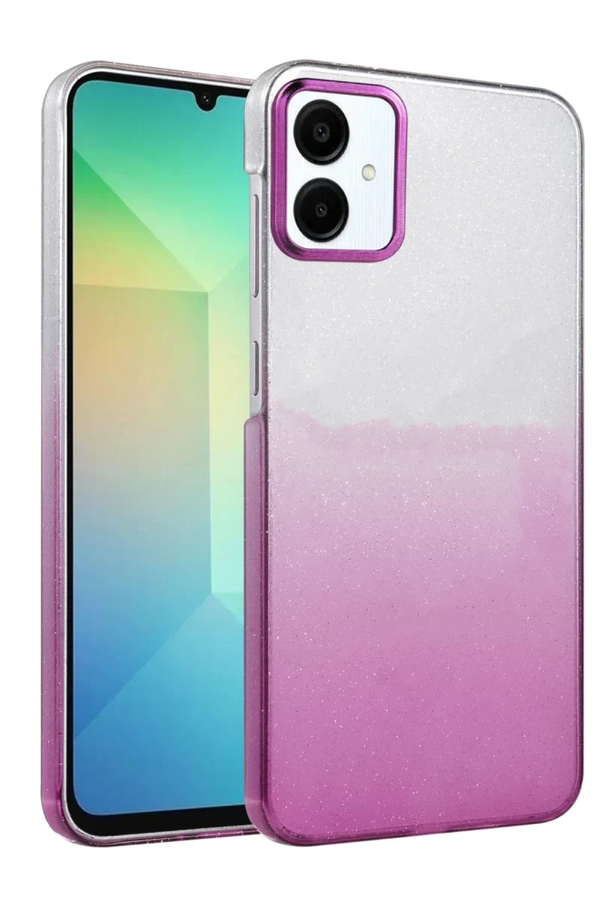 Samsung Galaxy A06 Uyumlu Glossy Kapak - Mor