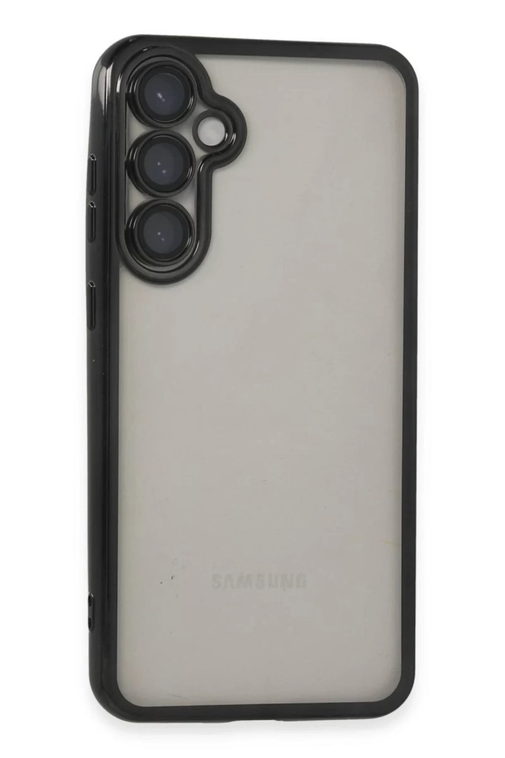 Samsung Galaxy S23 FE Uyumlu Kılıf Lensli Silikon - Siyah