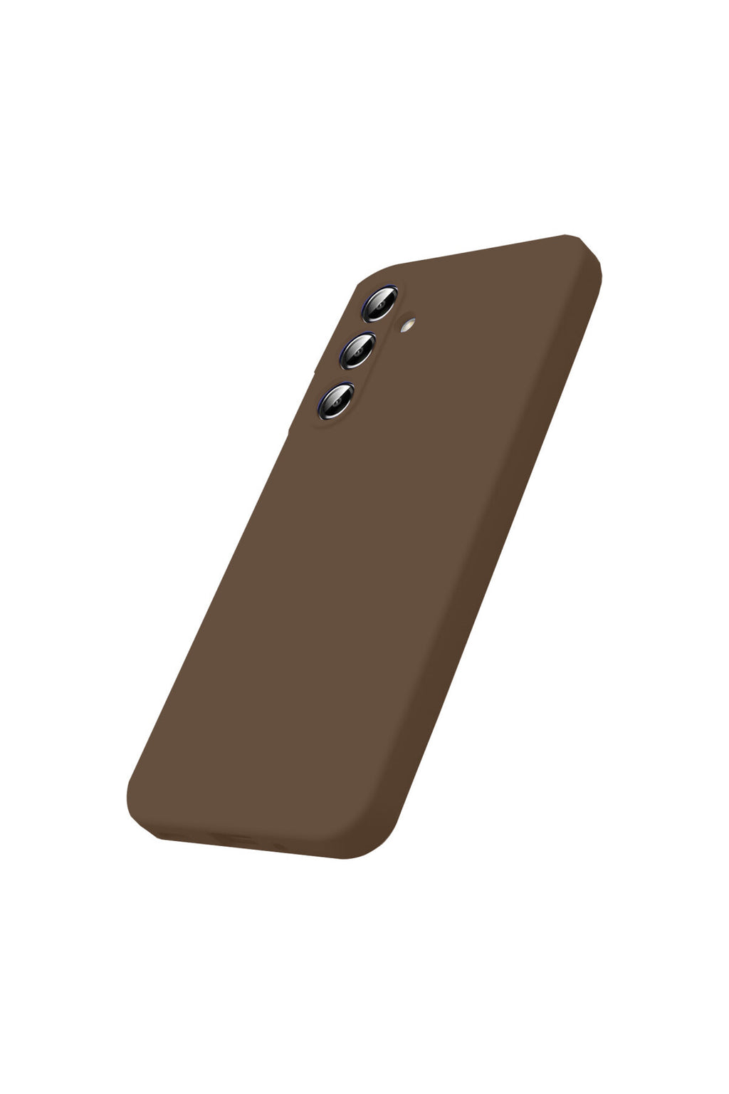 Samsung Galaxy A17 5G Uyumlu First Silikon - Kahverengi