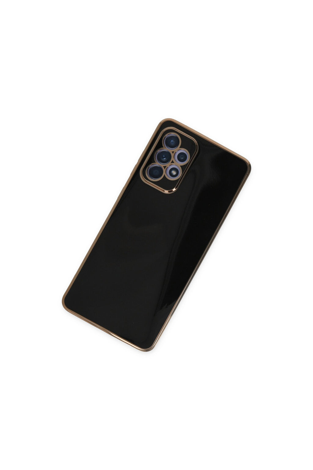 Samsung Galaxy A32 Uyumlu Kılıf Volet Silikon - Siyah
