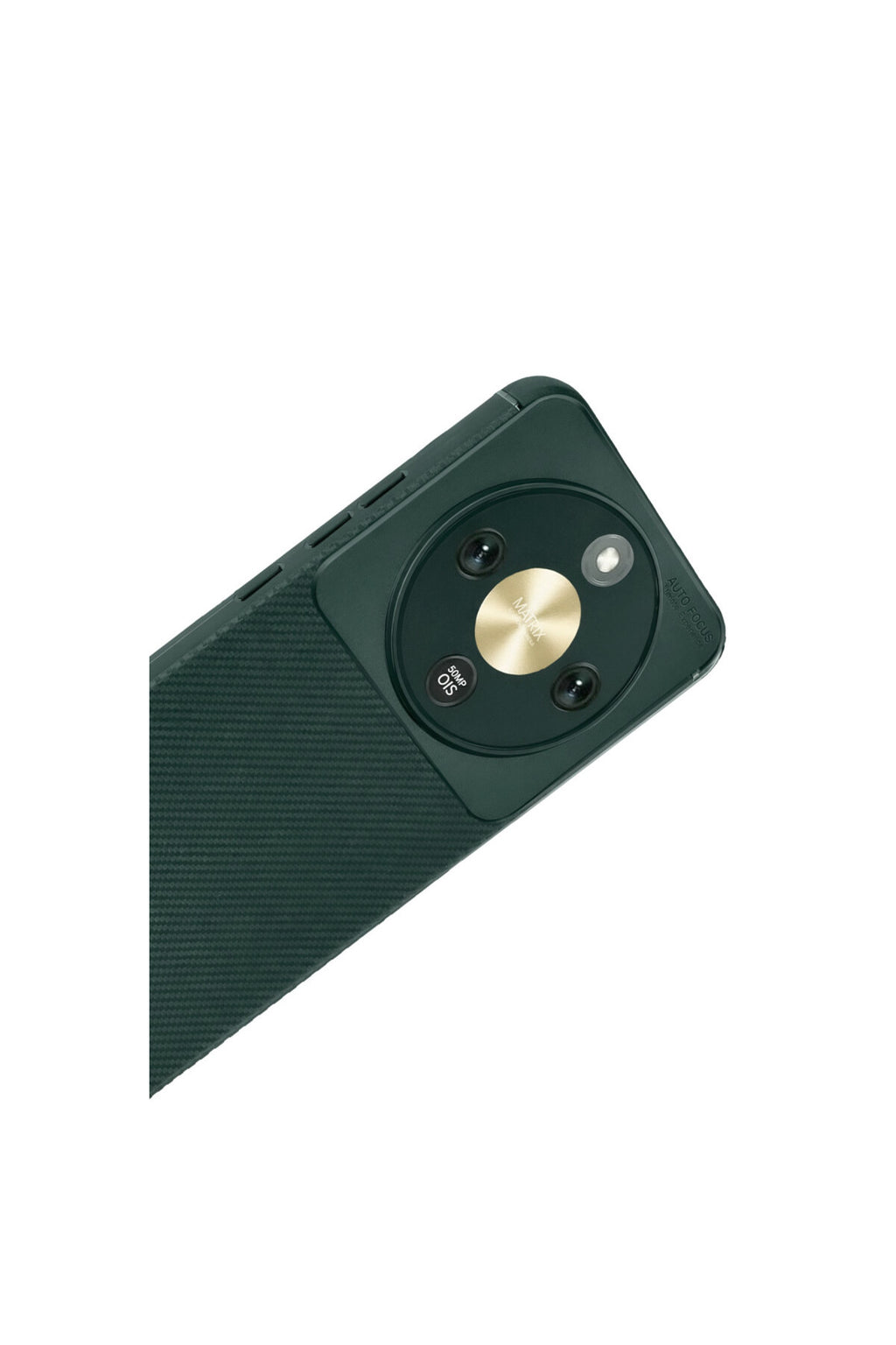 Huawei Honor Magic 8 Lite Uyumlu Auto Focus Karbon Kapak - Koyu Yeşil