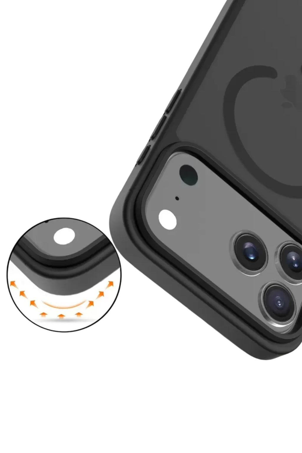 Joko Apple iPhone 17 Pro Uyumlu Jota Magsafe Kapak - Siyah