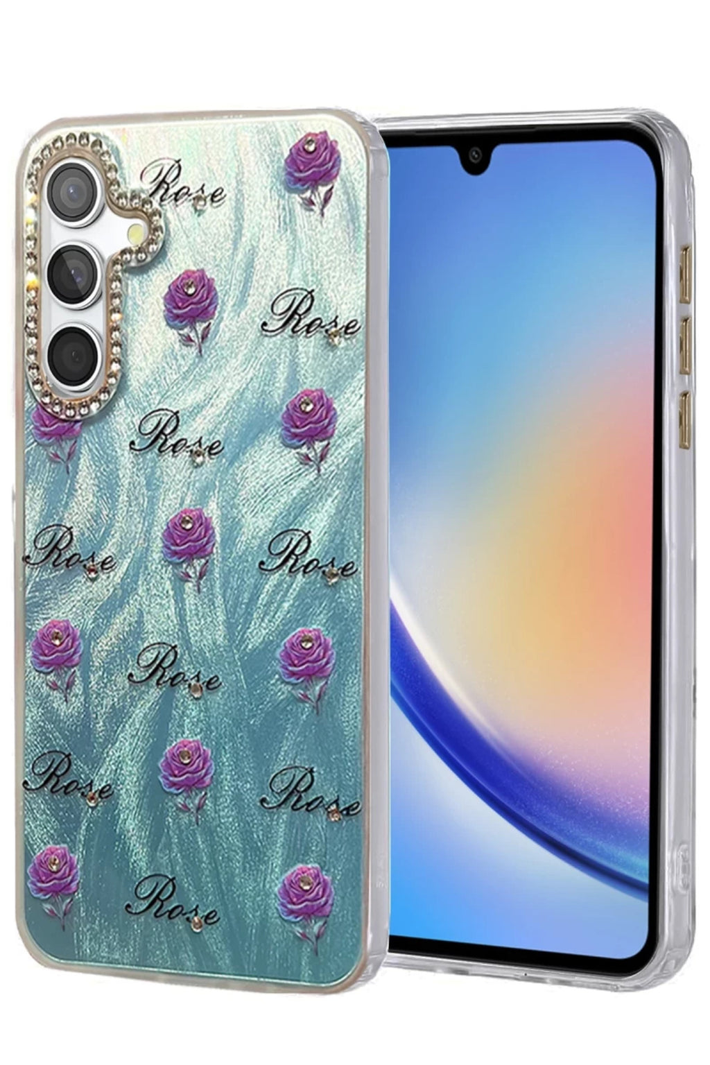 Samsung Galaxy A34 5G Uyumlu Kılıf Blade Aynalı Desenli Kapak - Desen 9