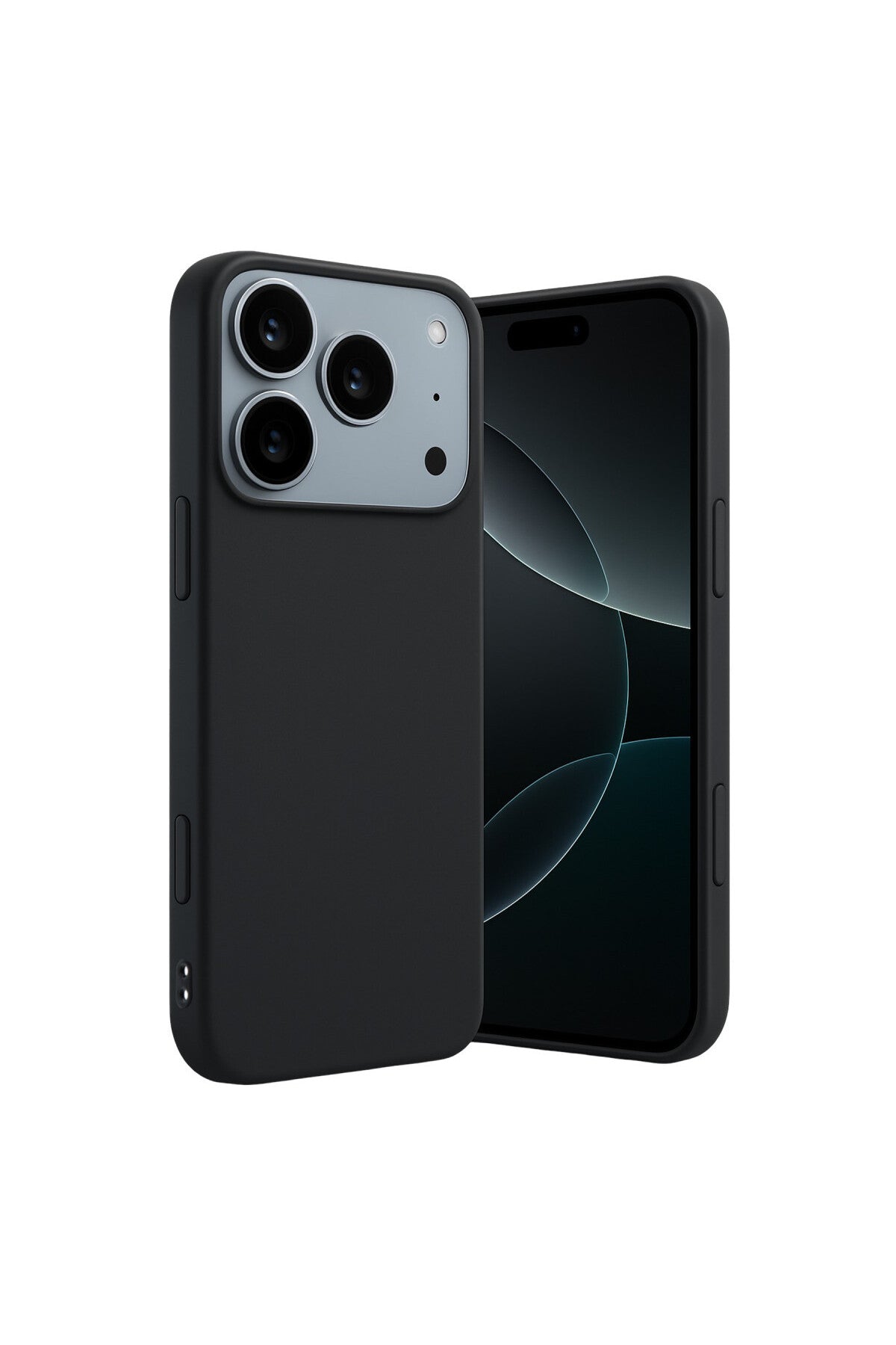 Apple iPhone 17 Pro Uyumlu First Silikon - Siyah