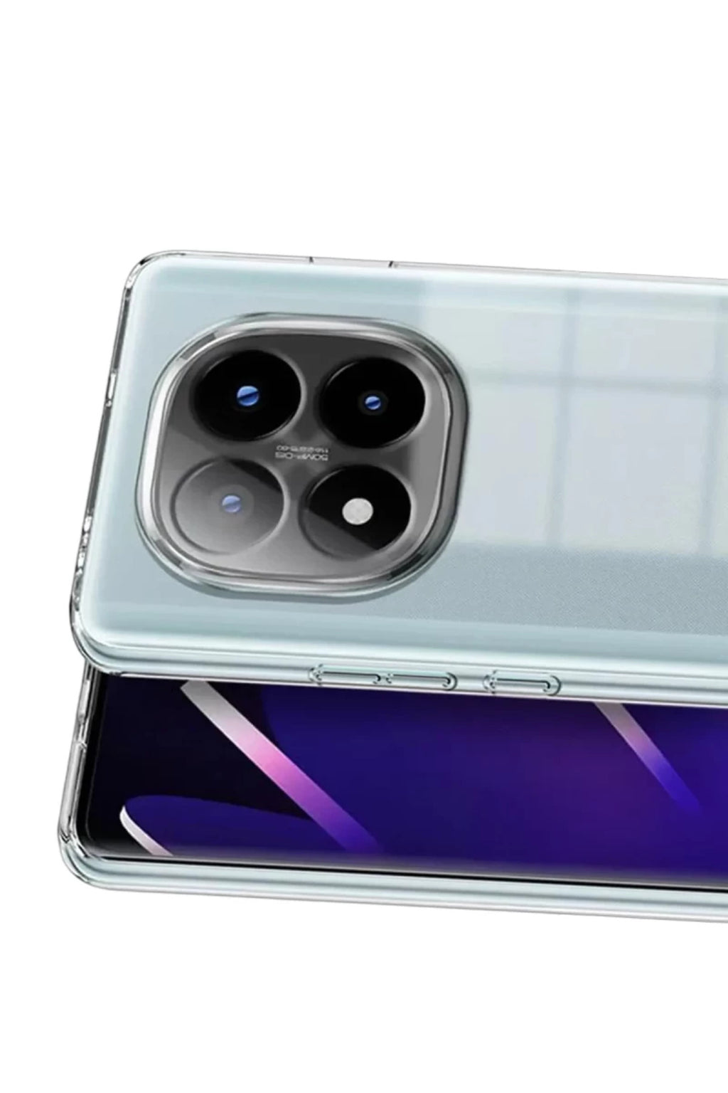 Xiaomi Redmi Note 15 4G Uyumlu Lüx Şeffaf Silikon - Şeffaf