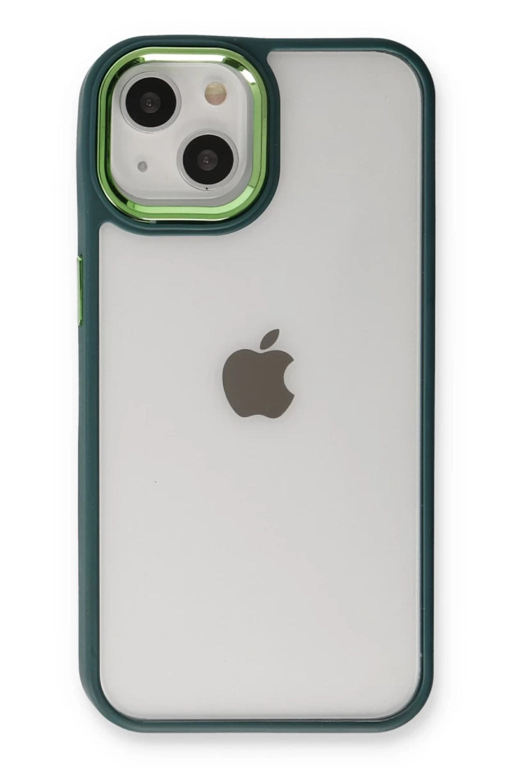 Apple iPhone 14 Plus Uyumlu Kılıf Dora Kapak - Haki Yeşil