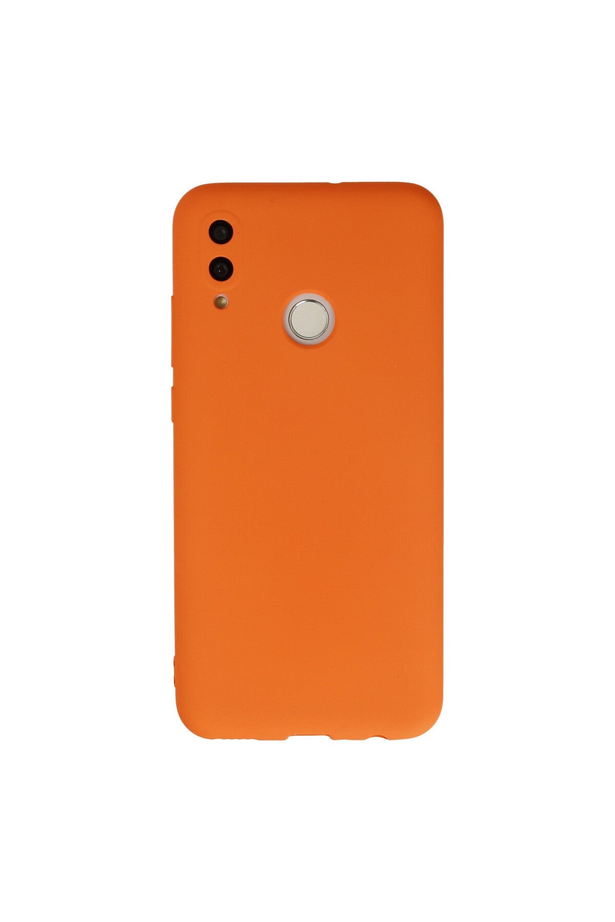 Huawei P Smart 2019 Kılıf Nano içi Kadife Silikon - Turuncu