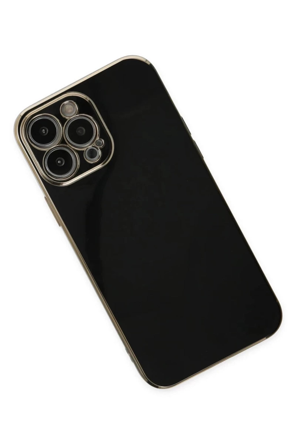 Apple iPhone 14 Pro Uyumlu Kılıf Volet Silikon - Siyah