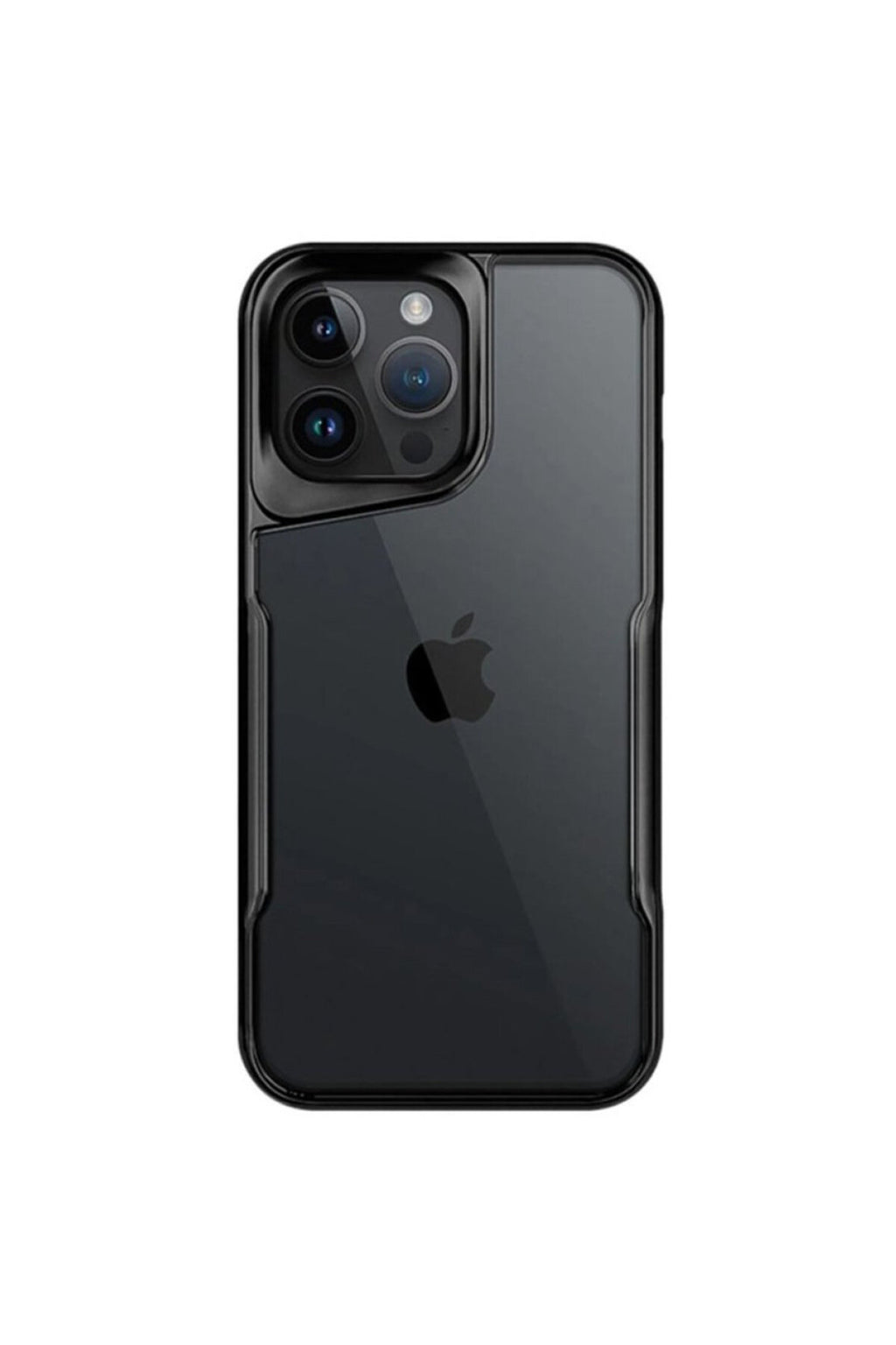 Apple iPhone 15 Pro Max Uyumlu Kılıf Boyi Silikon Kapak - Siyah