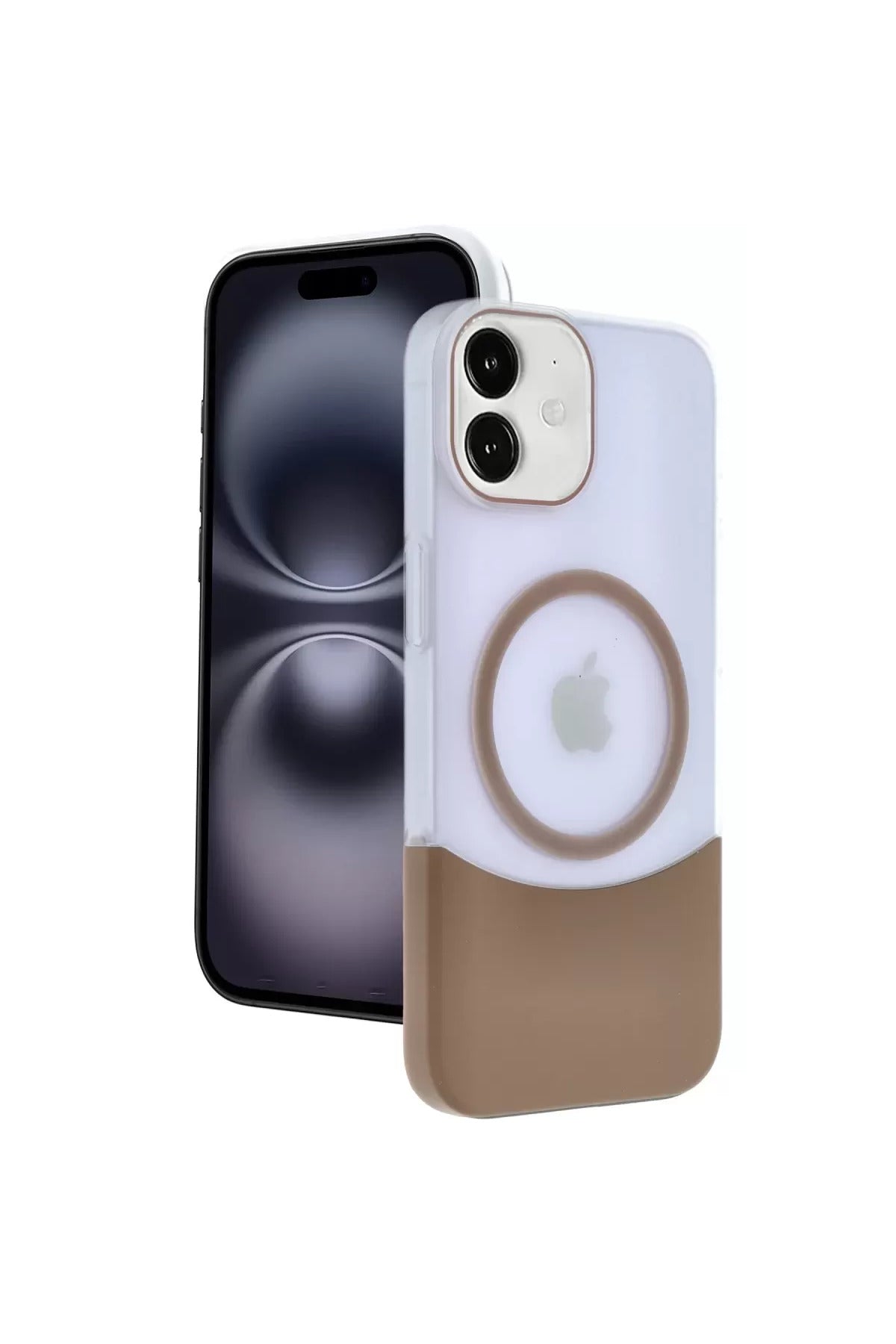 Joko Apple iPhone 11 Uyumlu Velar Magsafe Kapak - Çöl Titanyum