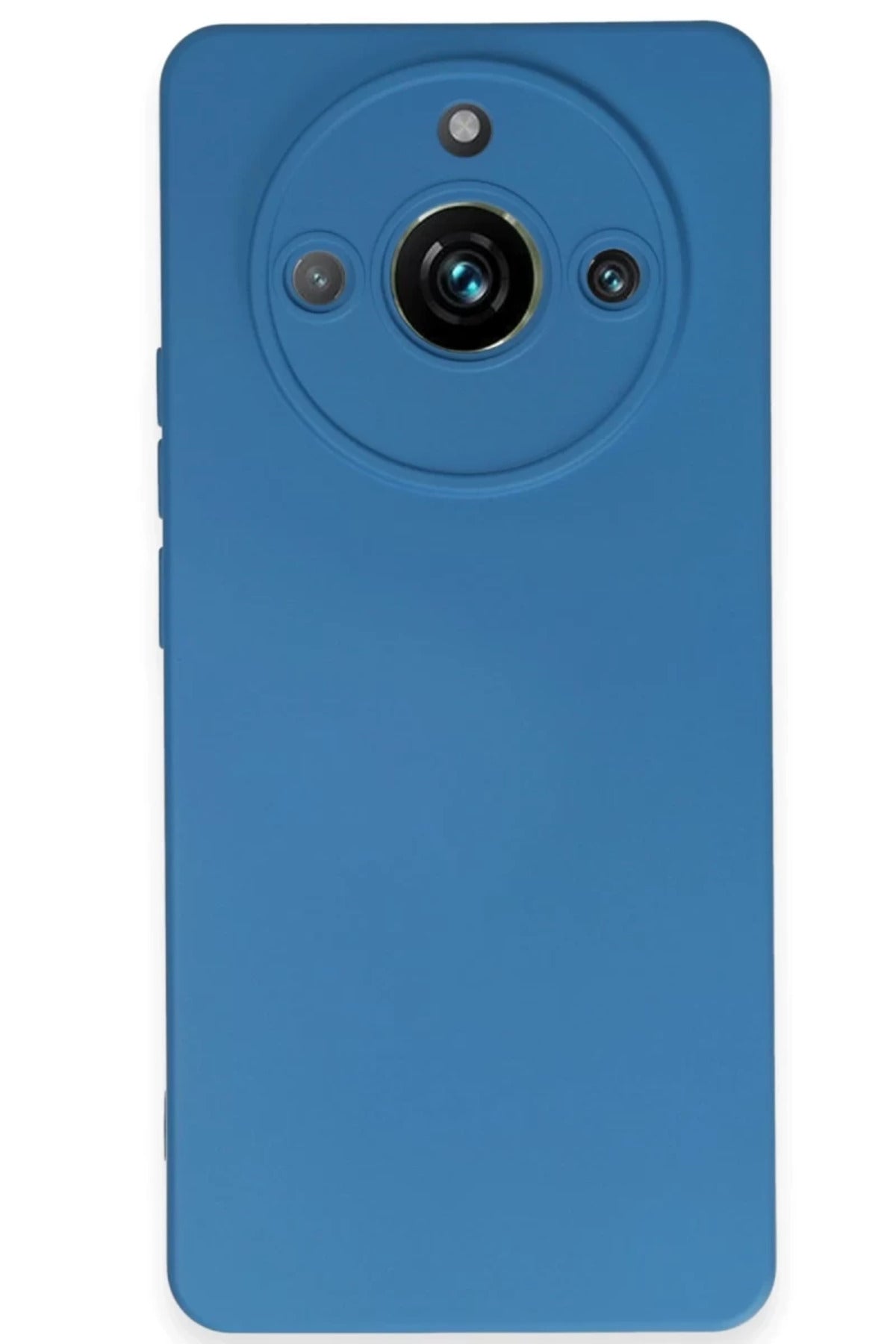 Realme 11 Pro Uyumlu Kılıf Nano içi Kadife Silikon - Mavi
