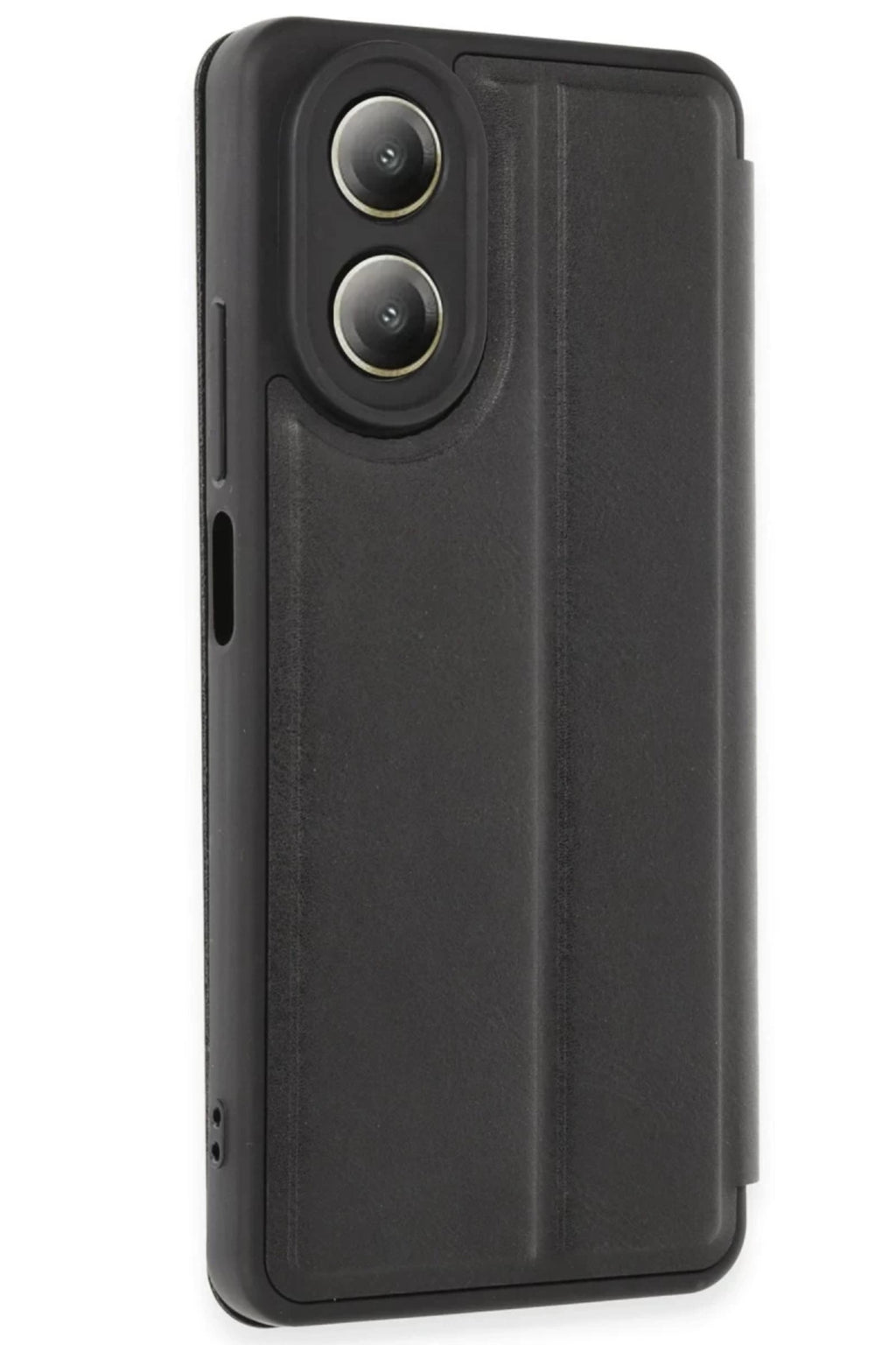 Oppo A38 Uyumlu Kılıf Flip Cover - Siyah