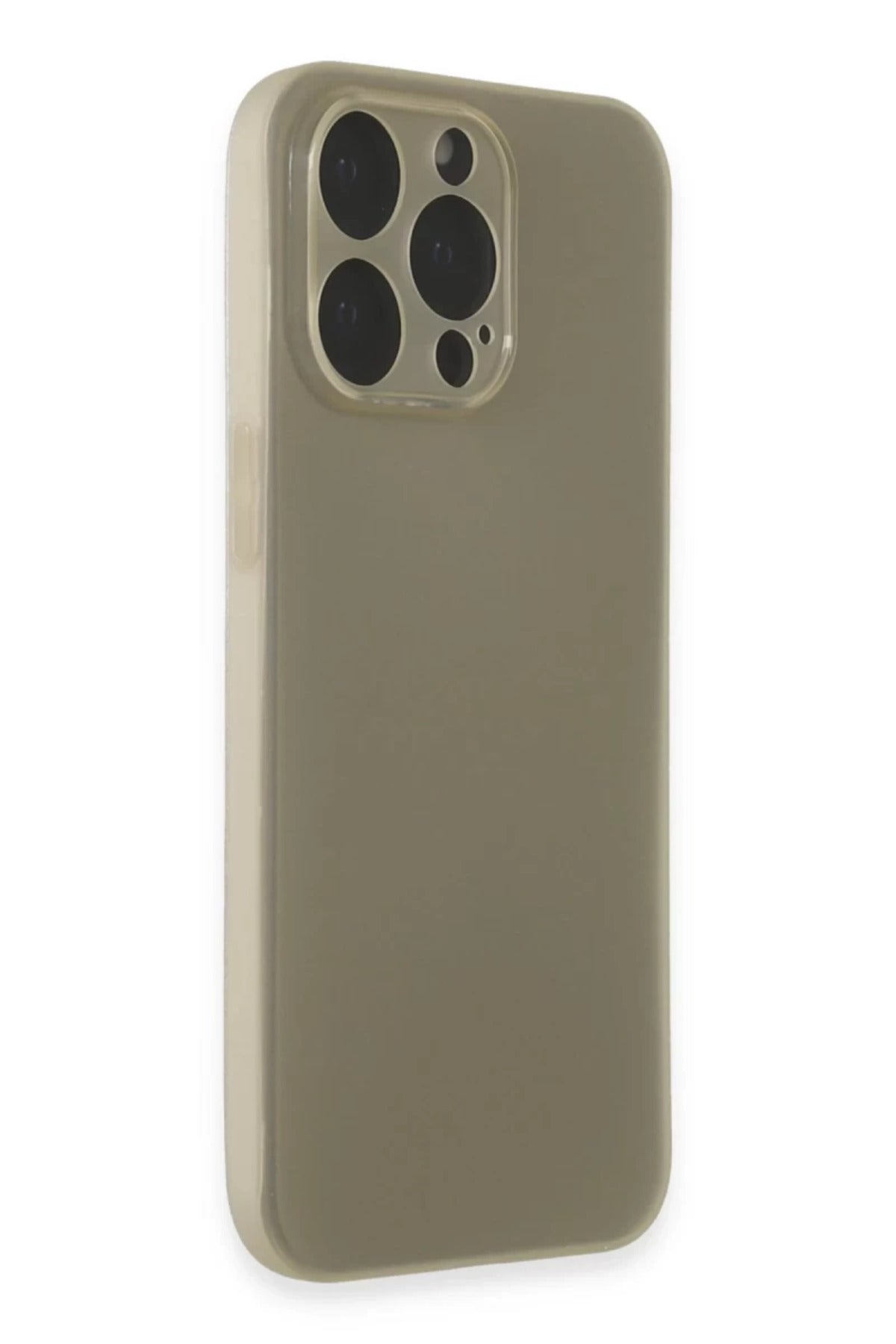Apple iPhone 15 Pro Uyumlu Kılıf Puma Silikon - Titan Gri