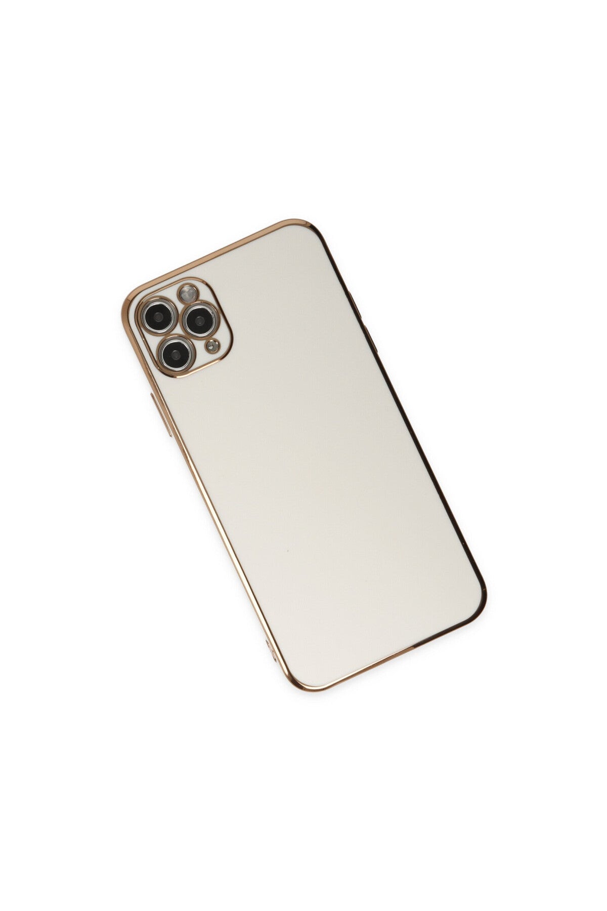 Apple iPhone 11 Pro Max Uyumlu Kılıf Volet Silikon - Beyaz