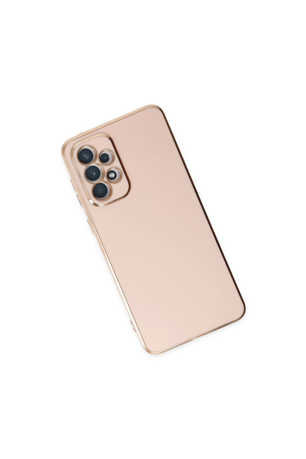 Samsung Galaxy A73 5G Uyumlu Kılıf Volet Silikon - Pembe