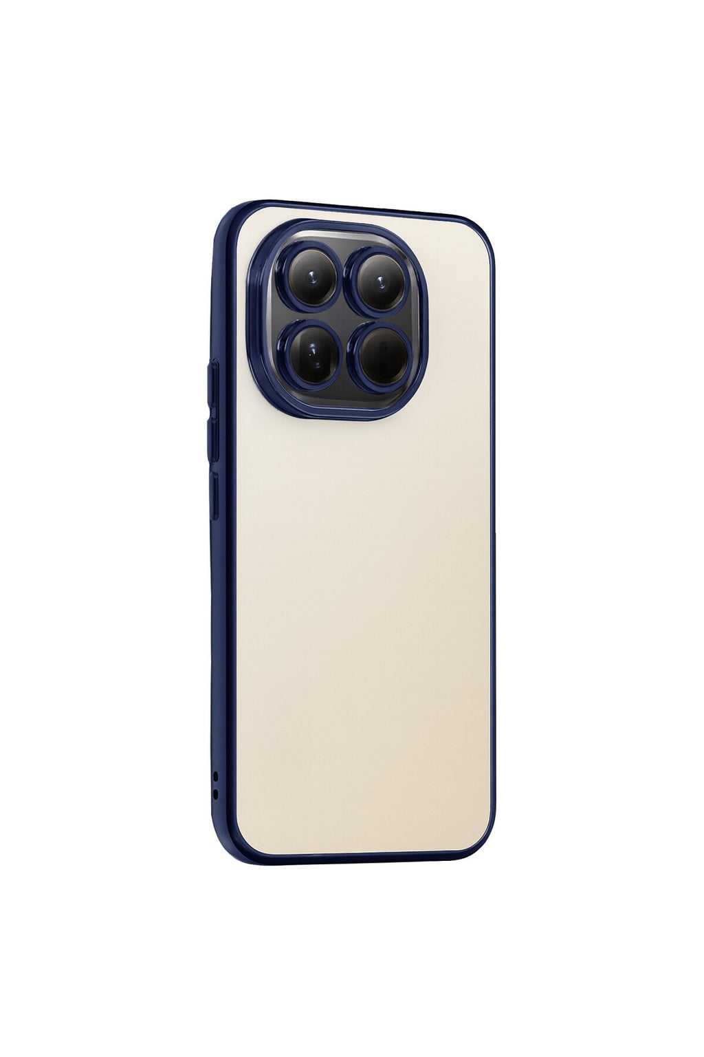 Xiaomi Mi 15 Uyumlu Lensli Silikon - Lacivert