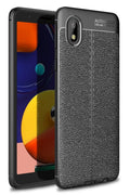 Samsung Galaxy A01 Core Uyumlu Kılıf Auto Focus Kapak - Siyah