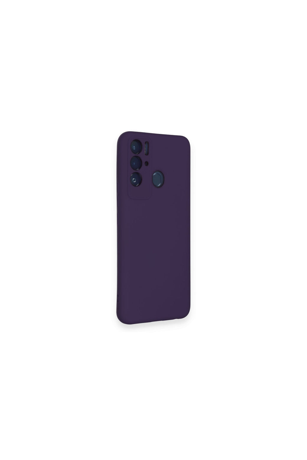 Tecno Pova Neo Kılıf Nano içi Kadife Silikon - Mor
