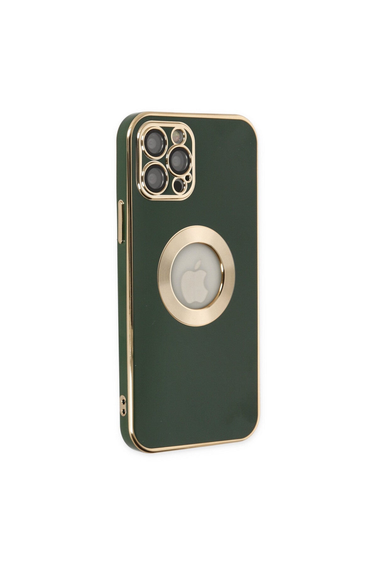 Apple iPhone 12 Pro Max Uyumlu Kılıf Store Silikon - Yeşil