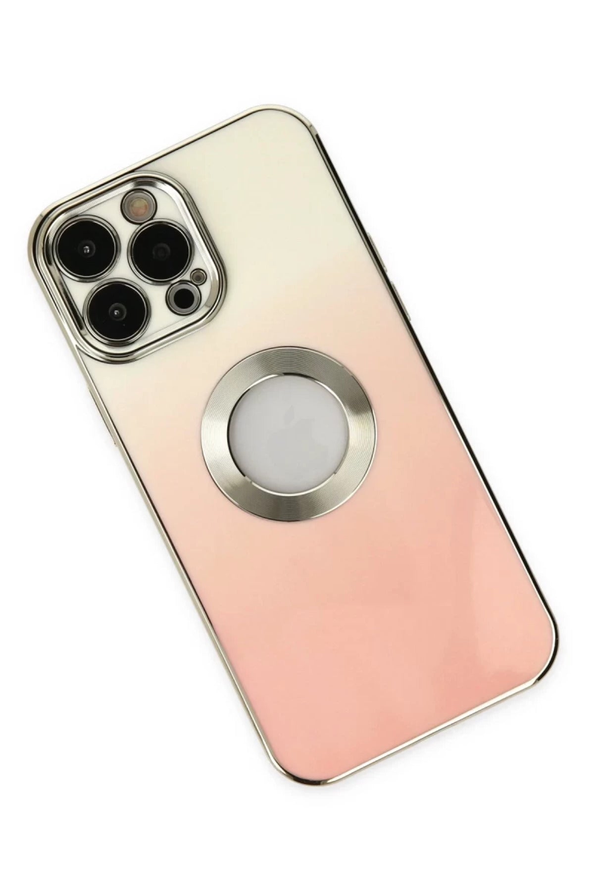 Apple iPhone 13 Pro Max Uyumlu Kılıf Best Silikon - Pembe