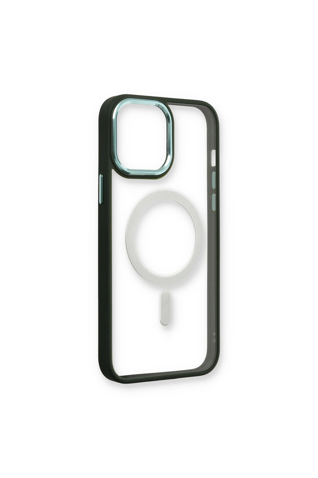 Apple iPhone 14 Pro Uyumlu Kılıf Room Magneticsafe Silikon - Köknar Yeşili