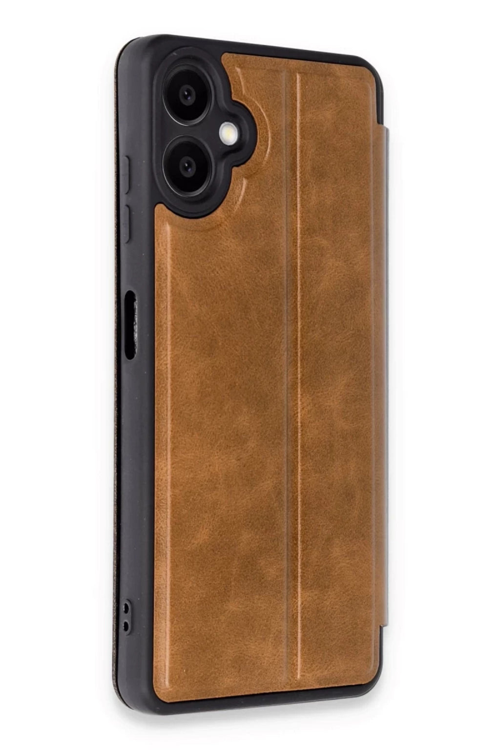 Samsung Galaxy A06 Uyumlu Kılıf Flip Cover - Taba