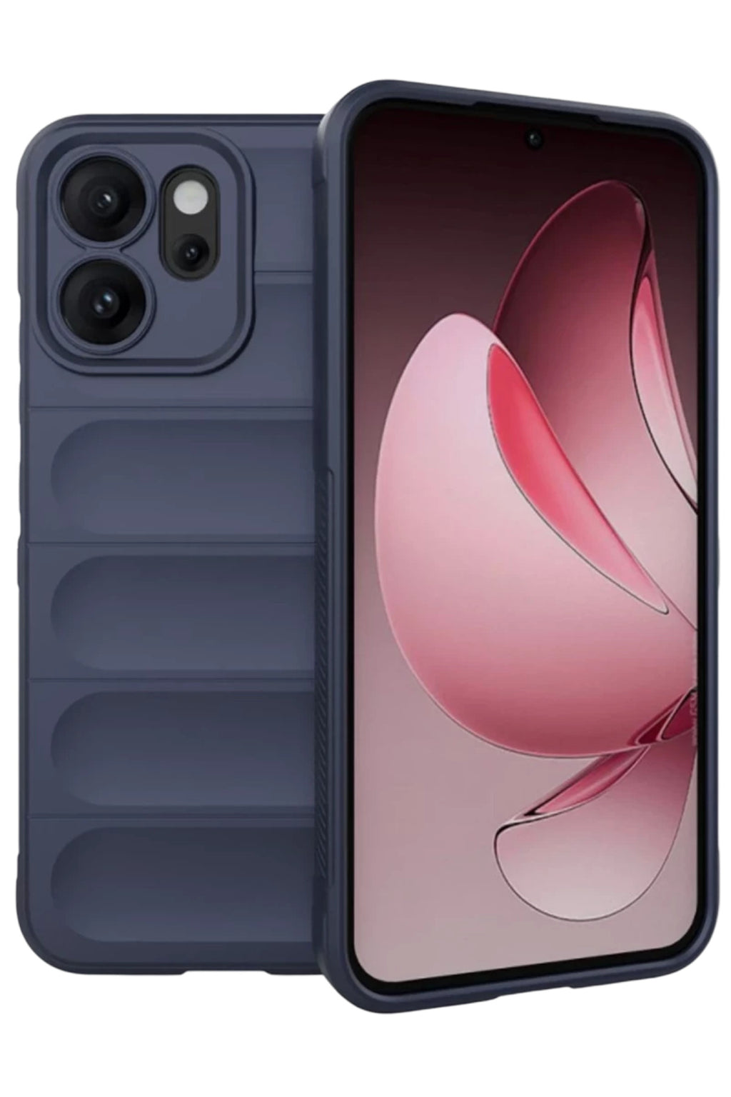 Oppo Reno 14F Uyumlu Optimum Silikon - Lacivert