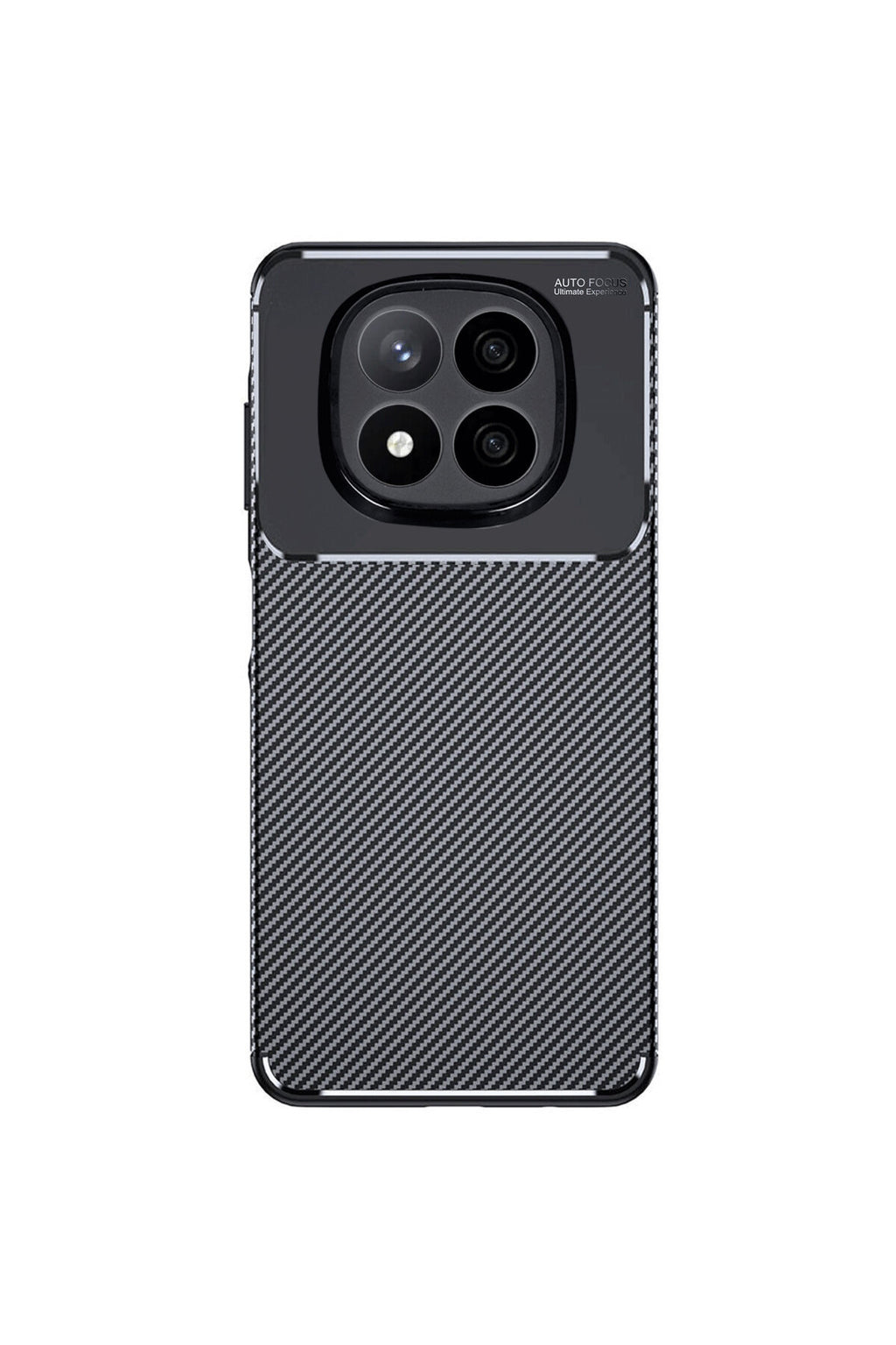 Xiaomi Redmi Note 14 Pro 4G Uyumlu Kılıf Auto Focus Karbon Kapak - Siyah