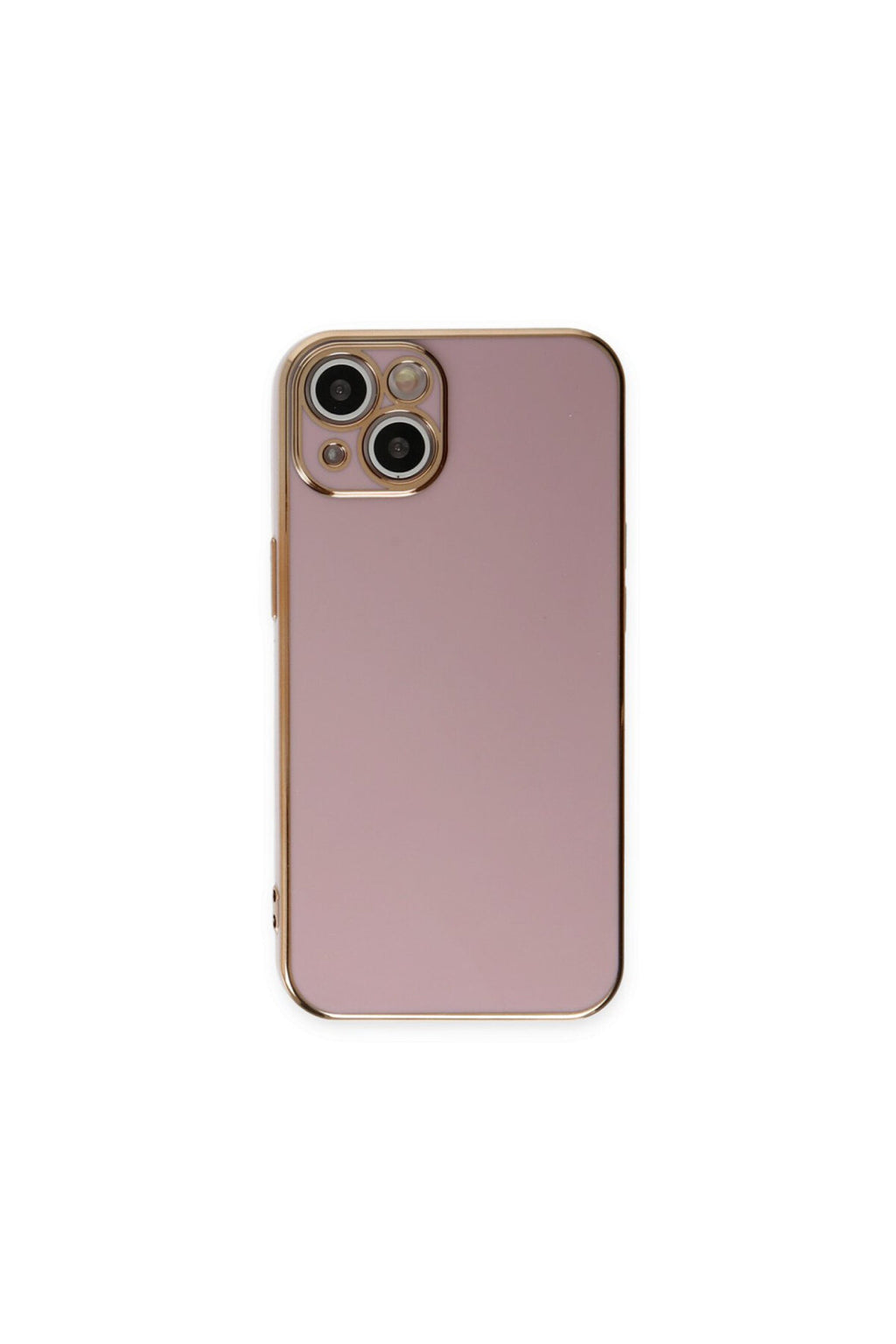Apple iPhone 15 Uyumlu Kılıf Volet Silikon - Mor