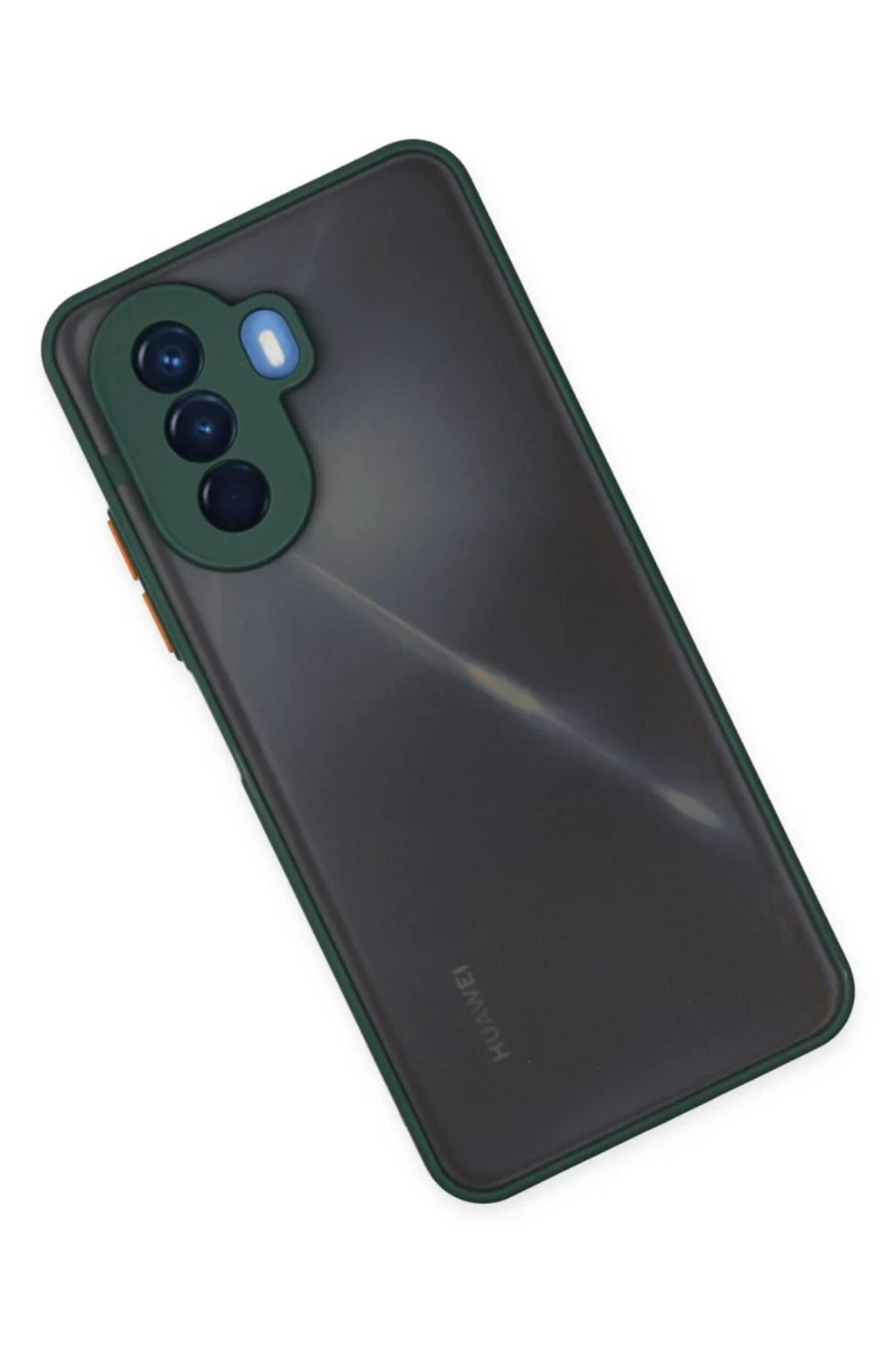 Huawei Nova Y70 Uyumlu Kılıf Montreal Silikon Kapak - Yeşil