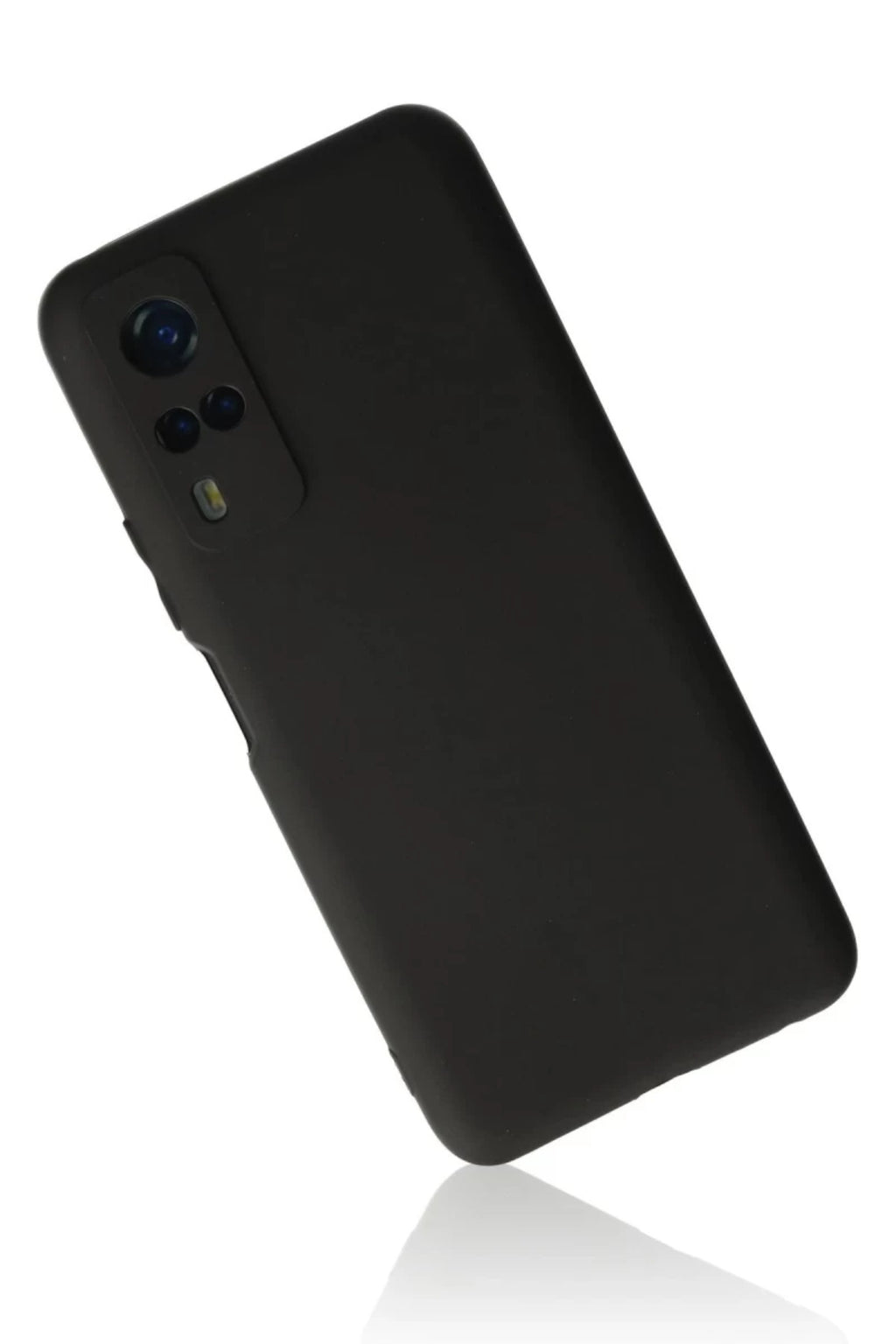 Vivo Y53S Uyumlu Kılıf First Silikon - Siyah