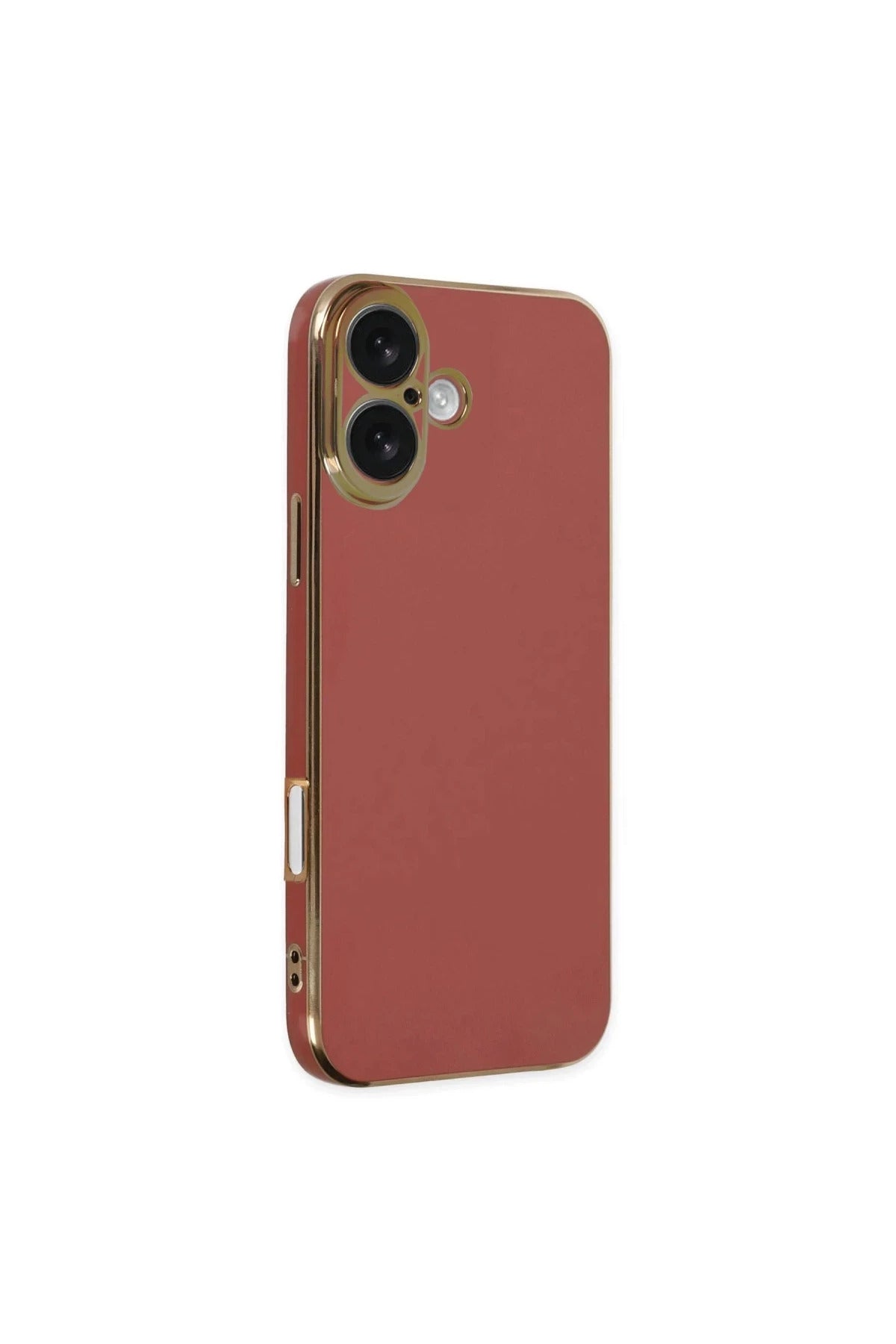 Apple iPhone 16 Uyumlu Kılıf Volet Silikon - Kırmızı