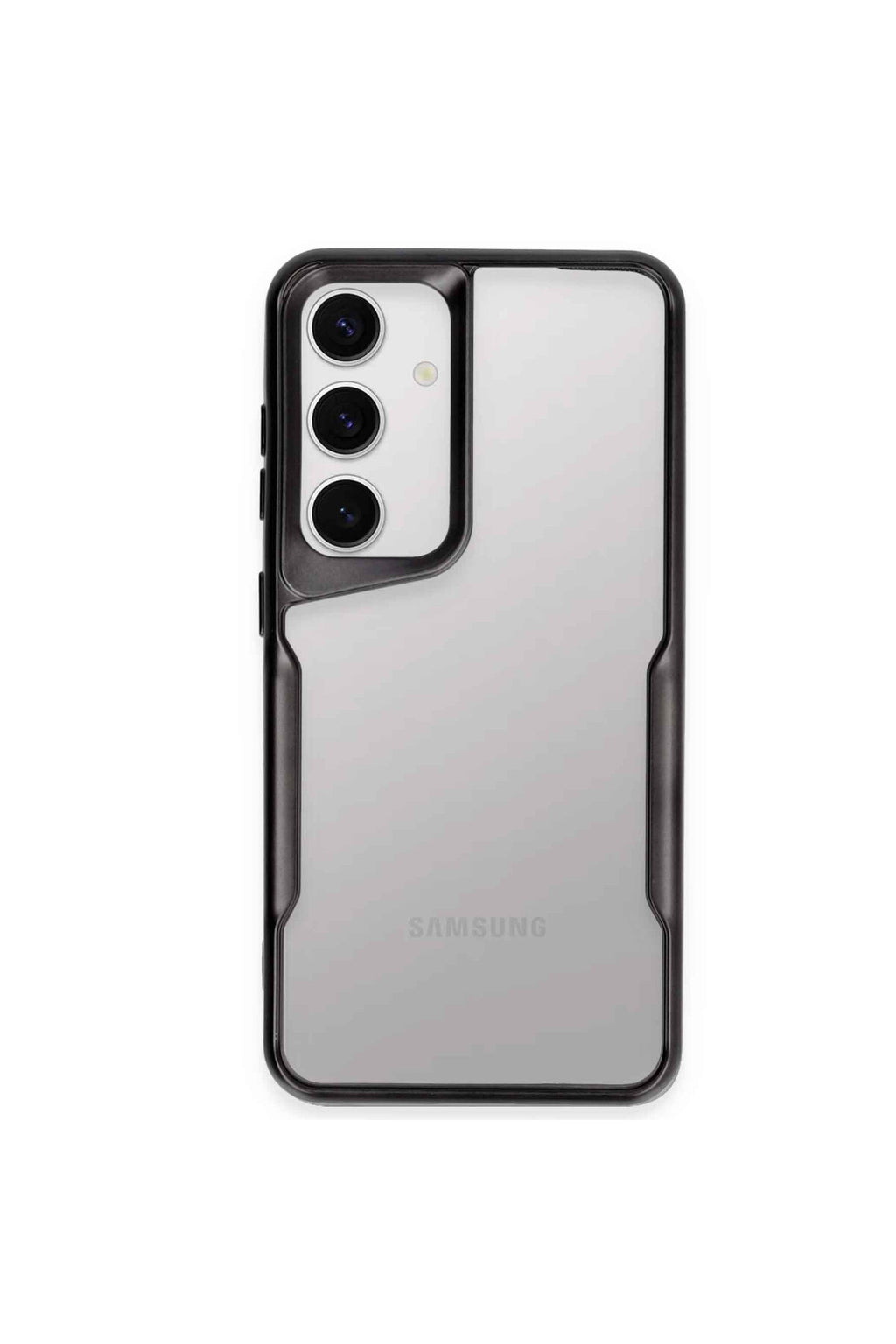 Samsung Galaxy S24 Uyumlu Kılıf Boyi Silikon Kapak - Siyah
