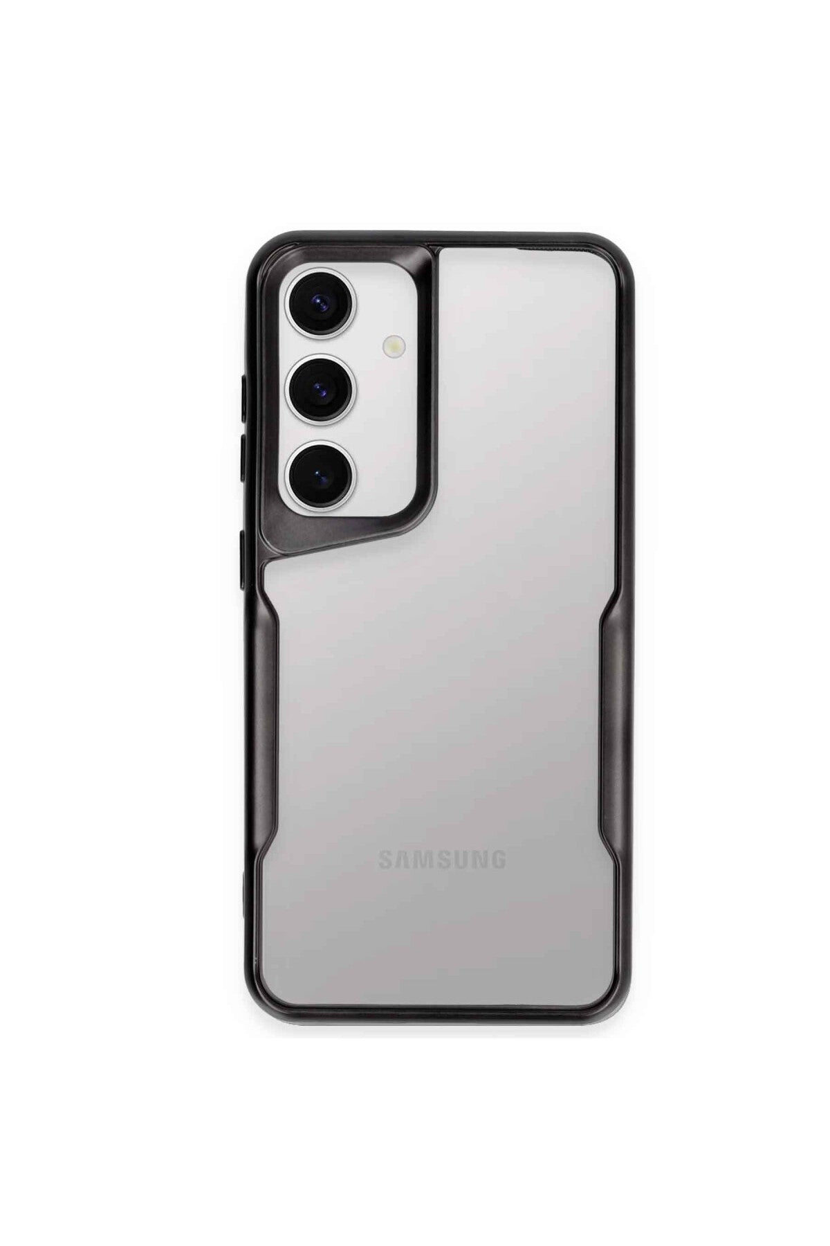 Samsung Galaxy S24 Uyumlu Kılıf Boyi Silikon Kapak - Siyah