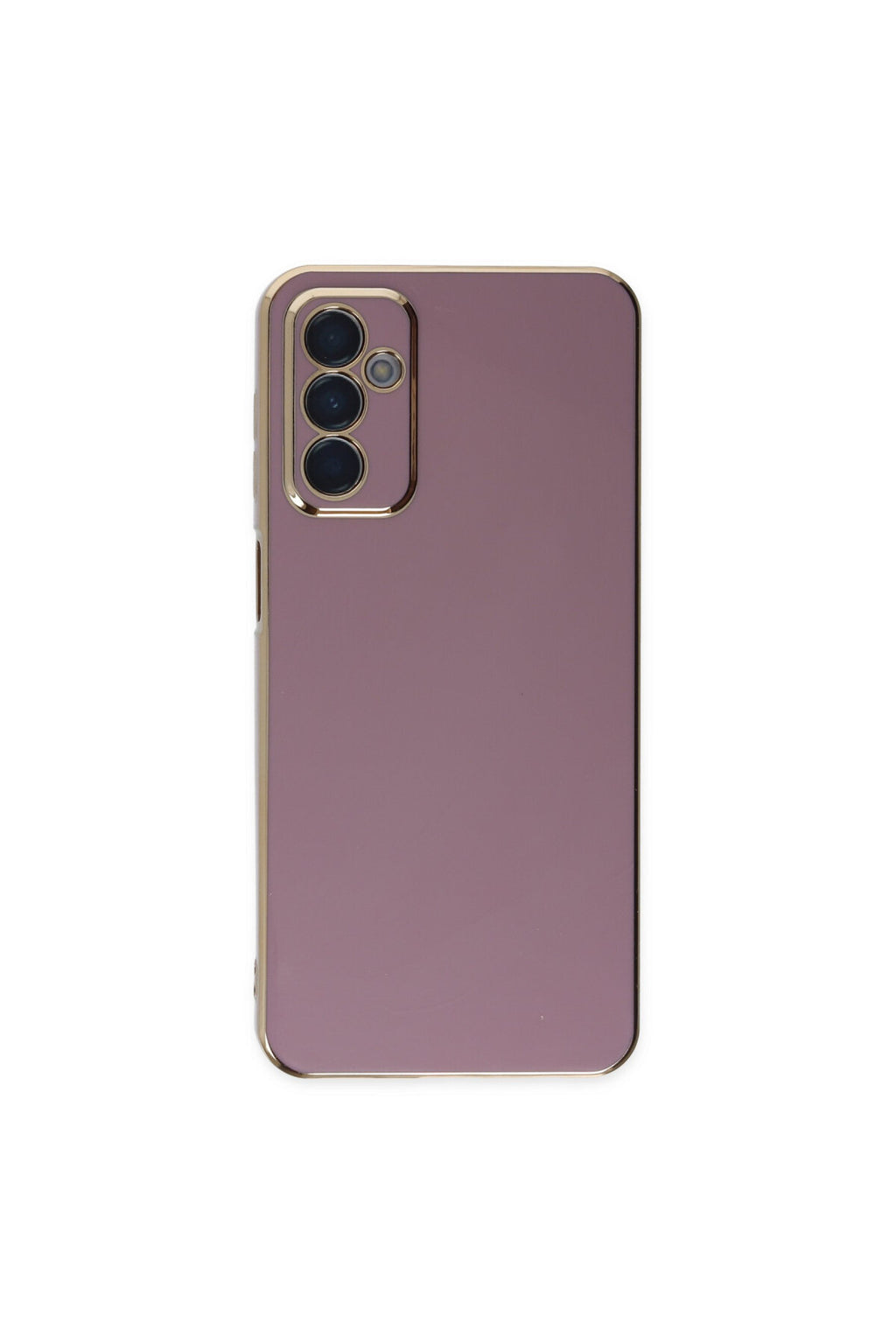Samsung Galaxy M23 Uyumlu Kılıf Volet Silikon - Mor