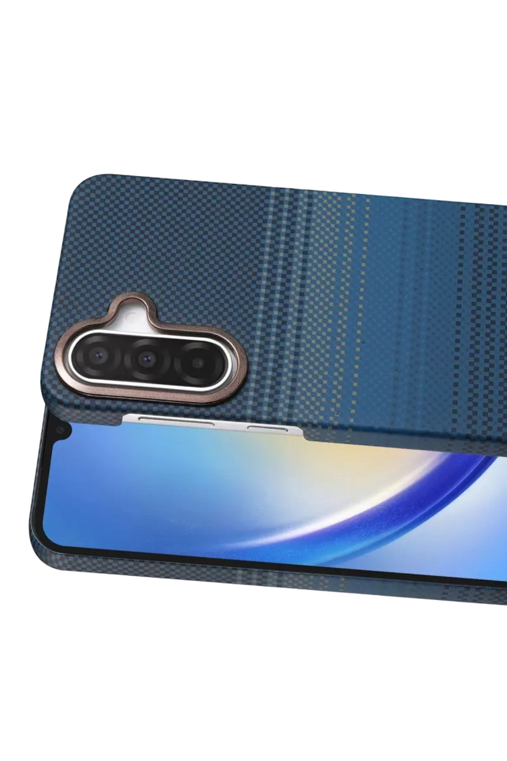 Samsung Galaxy A37 5G Uyumlu Vega Magsafe Kapak - Mavi