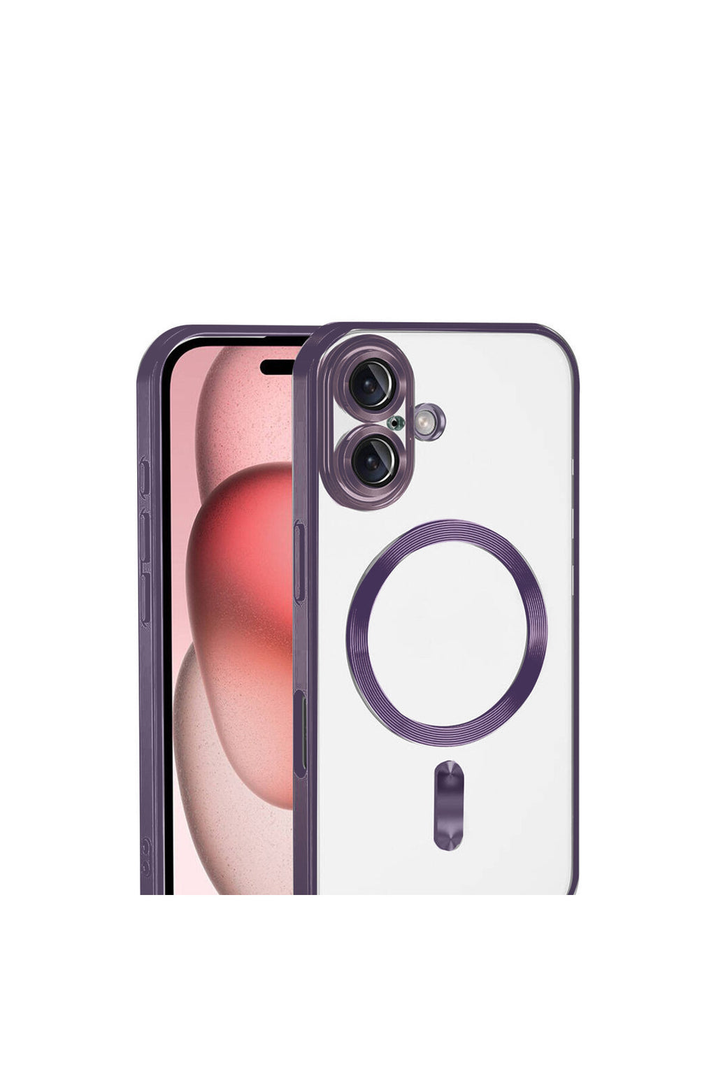 Apple iPhone 17 Uyumlu Kross Magneticsafe Kapak - Mor