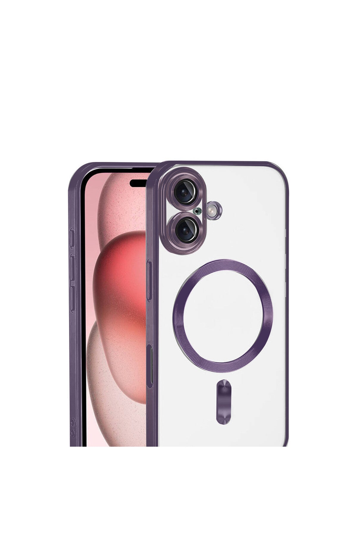 Apple iPhone 17 Uyumlu Kross Magneticsafe Kapak - Mor