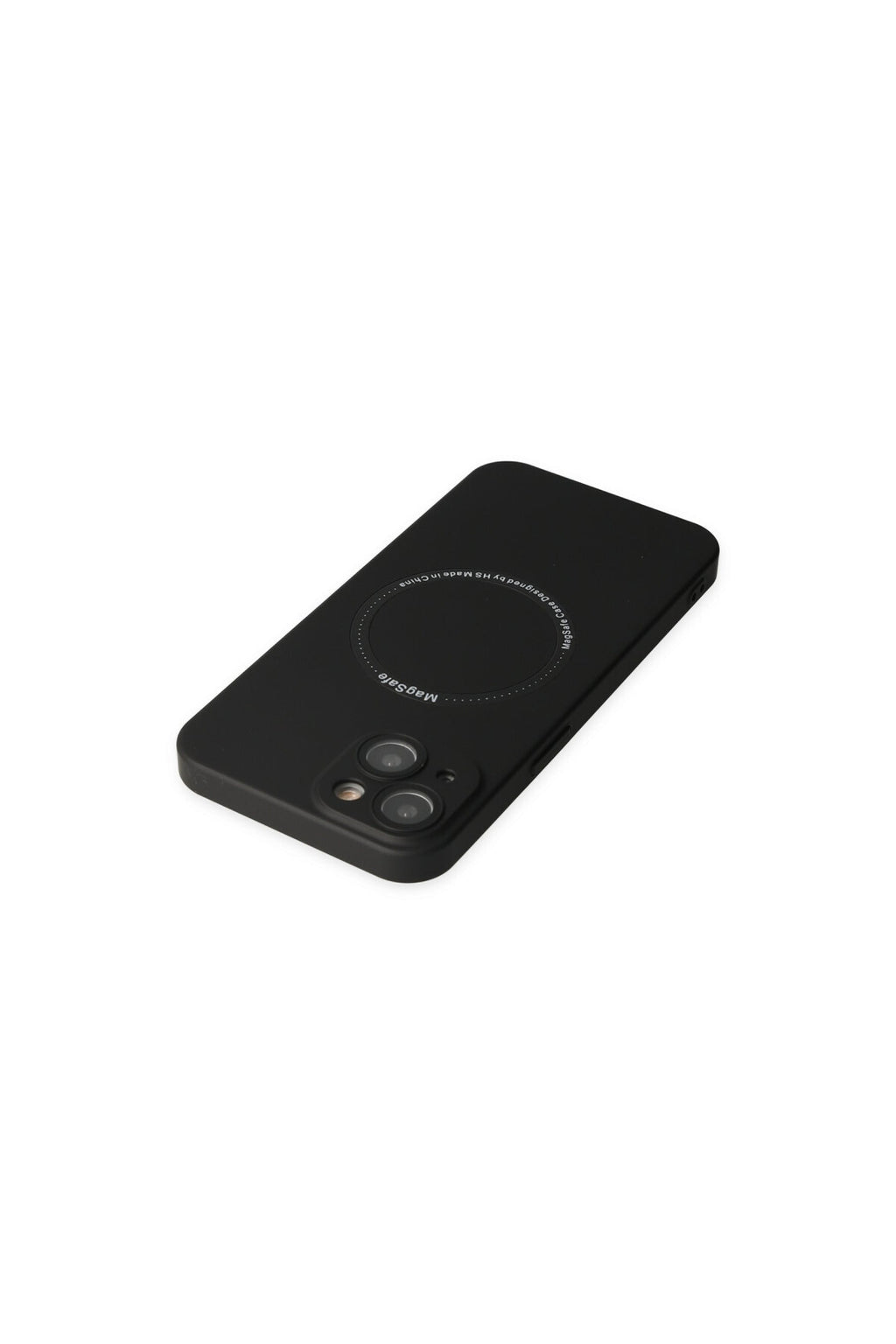 Apple iPhone 14 Plus Uyumlu Kılıf Jack Magneticsafe Lens Silikon - Siyah
