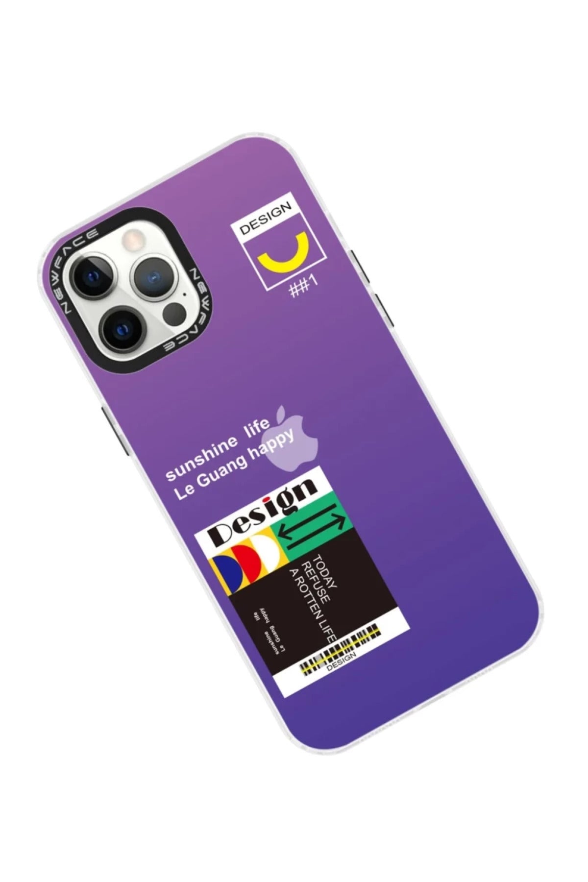 Apple iPhone 12 Pro Max Uyumlu Kılıf Estoril Desenli Kapak - Estoril - 4