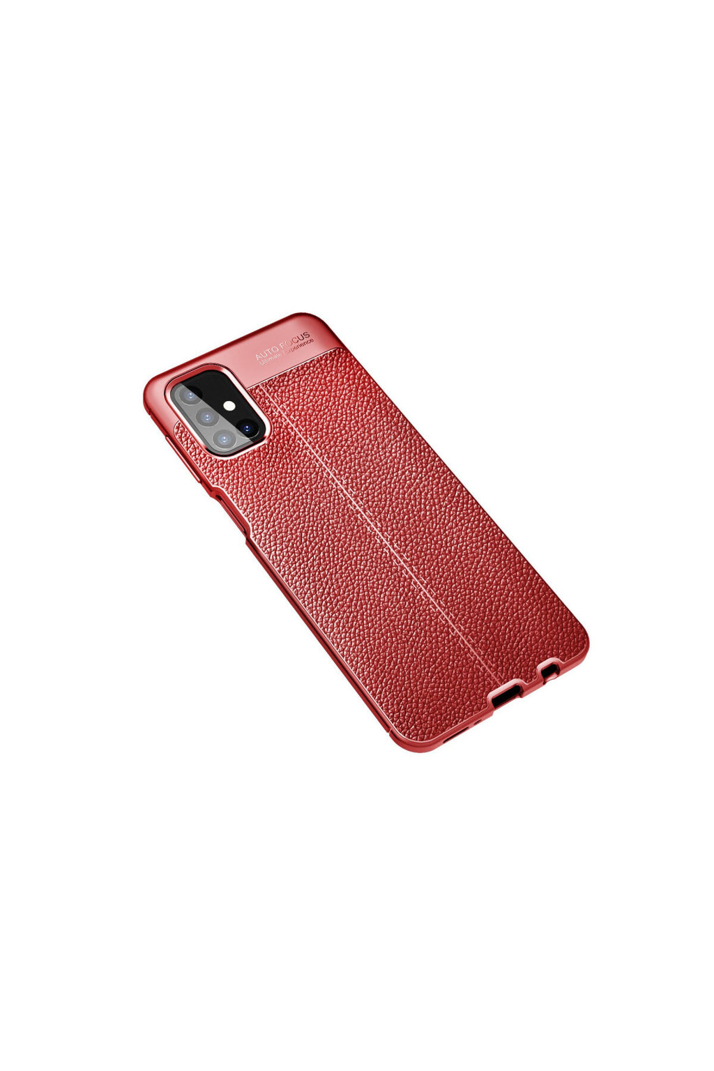 Samsung Galaxy M31S Uyumlu Kılıf Auto Focus Kapak - Kırmızı