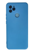 General Mobile GM 21 Kılıf Nano içi Kadife Silikon - Mavi